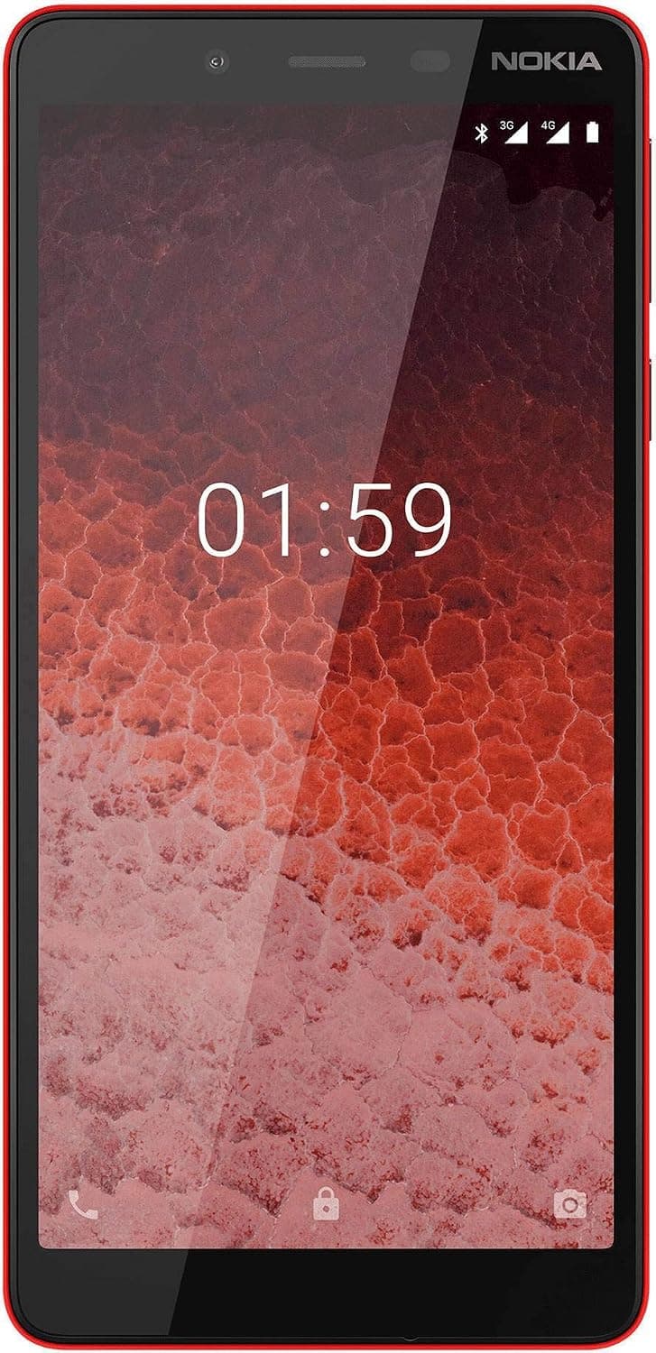 Nokia 1 Plus DUAL-SIM 8GB ROM + 1GB RAM (GSM Only | No CDMA) Factory Unlocked 4G/LTE Smartphone (Red) - International Version