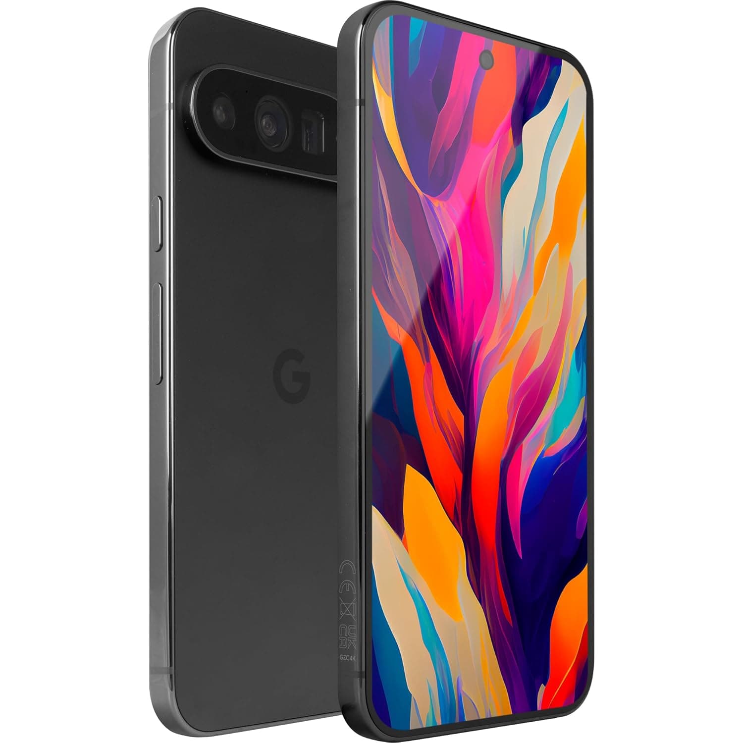 Google Pixel 9 Pro XL 5G 2024 (GZC4K | International Version) Dual-SIM (nano-SIM, eSIM), Unlocked Android 14 Smartphone (128GB Storage + 16GB RAM, Obsidian)