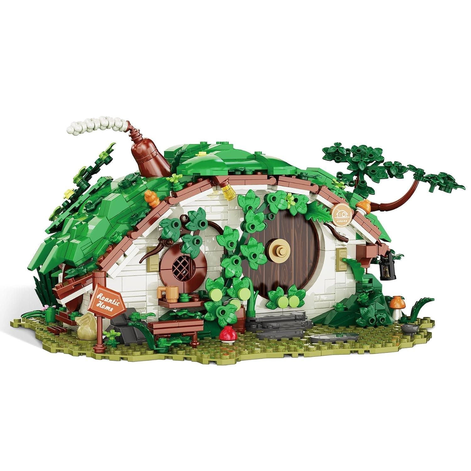 Movie Theme Collectible Cottage Building Set for Adults - 1088 Pieces Architecture Model Kit with Openable Doors & Panels, Creative DIY Display Toys for Home Office Desk Decor