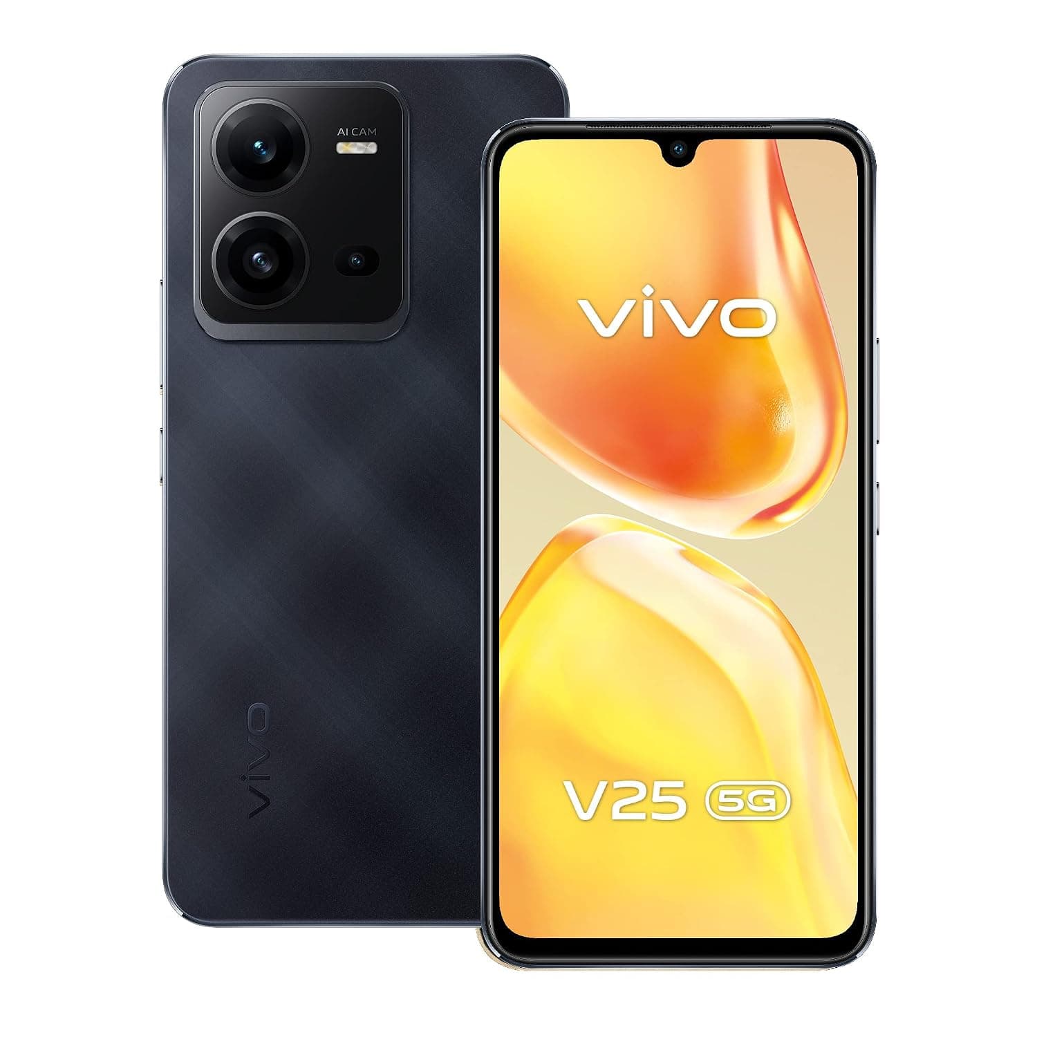 Vivo V25 5G Dual SIM 128GB 8GB RAM Diamond Black