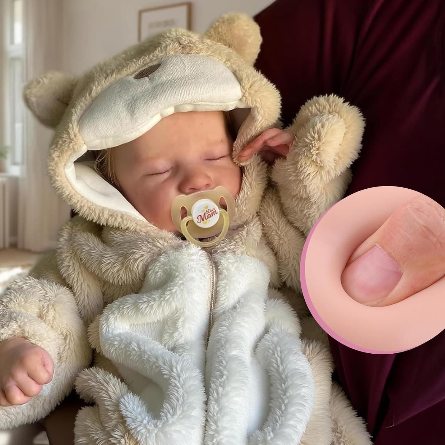 BABESIDE Lifelike Reborn Baby Dolls Boy - 17-Inch Baby Soft Body Realistic-Newborn Baby Doll Silicone Full Body Vinyl Real Life Baby Dolls with Toy Accessories | Soft Body Realistic-Newborn Baby Doll with Silicone-Like Feel, Real Life Baby Dolls with Accessories, Gift for Kids Ages 3+