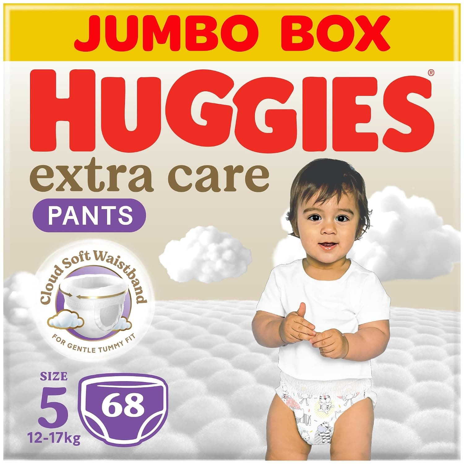 Huggies Extra Care Culotte Size 5 (12-17 KG) 68 Pants