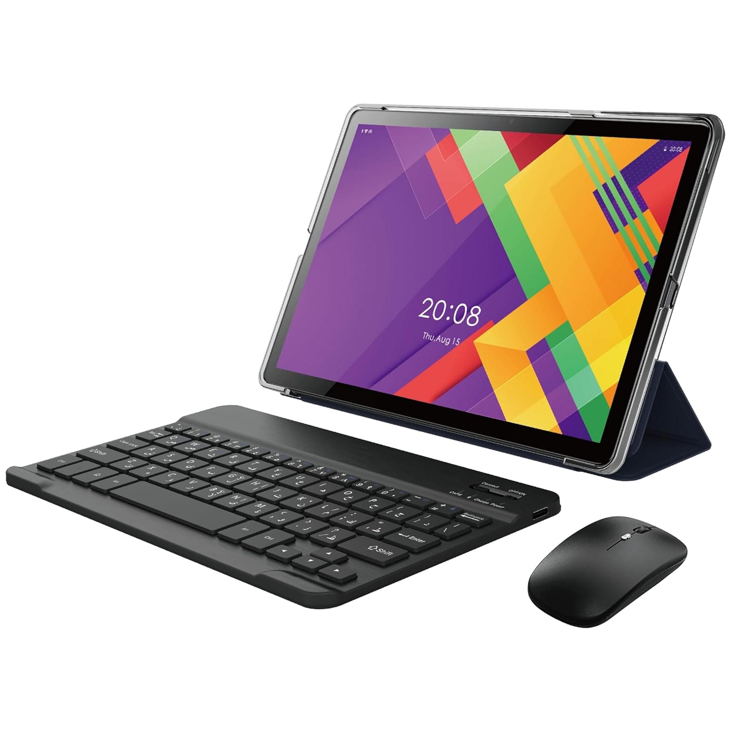 OTEETO TAB 11 Pro Tablet/10.1 Inch IPS LCD/8GB RAM + 512 GB ROM/5G Network/6000 mAh/8MP Front + 13MP Rear Camera/Octa Core 1.3GHz/Android 13/Includes Keyboard,Touch Pen,Mouse (Blue)