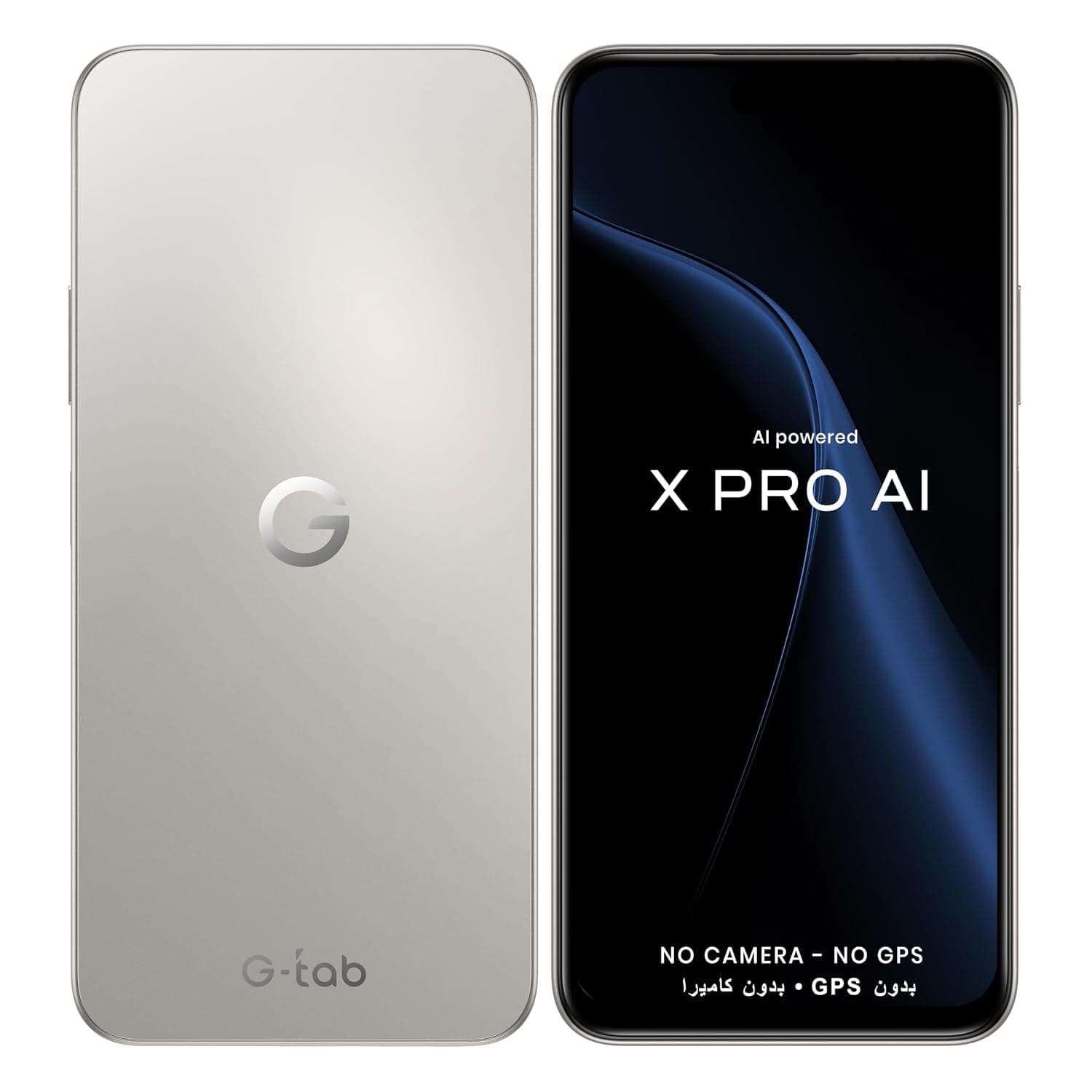 G-Tab X PRO AI No Camera No GPS Smartphone, Android 16 Phone 6.78" HD+ Display,7000mAh, Helio G81 Octa-Core, 8GB RAM+256GB, Privacy & Security Focused Mobile with WiFi Dual SIM & Fingerprint,NFC