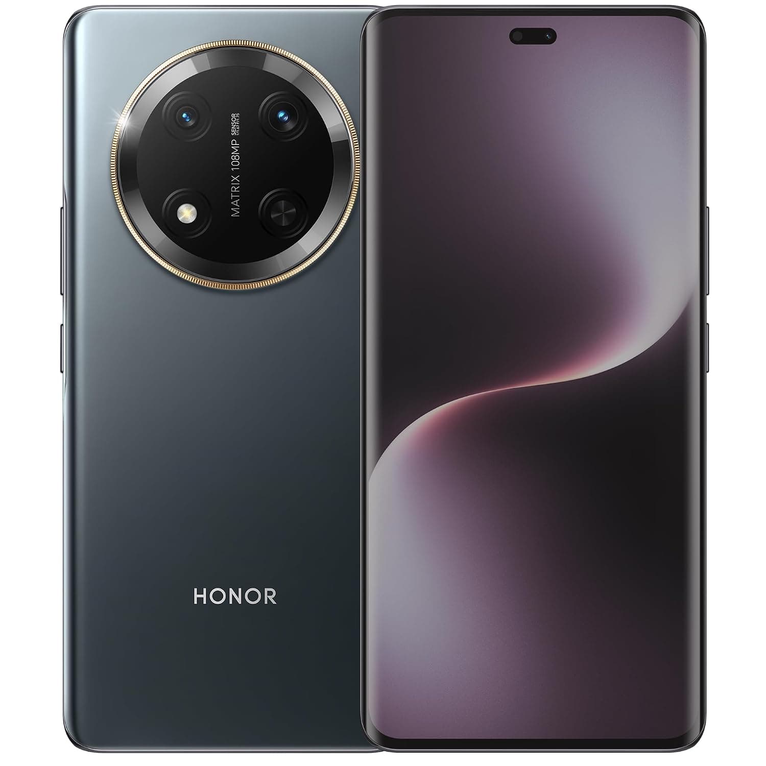 Honor Magic7 Lite DUAL-SIM 512GB ROM + 8GB RAM (GSM only | No CDMA) Factory Unlocked 5G SmartPhone (Titanium Black) - International Version
