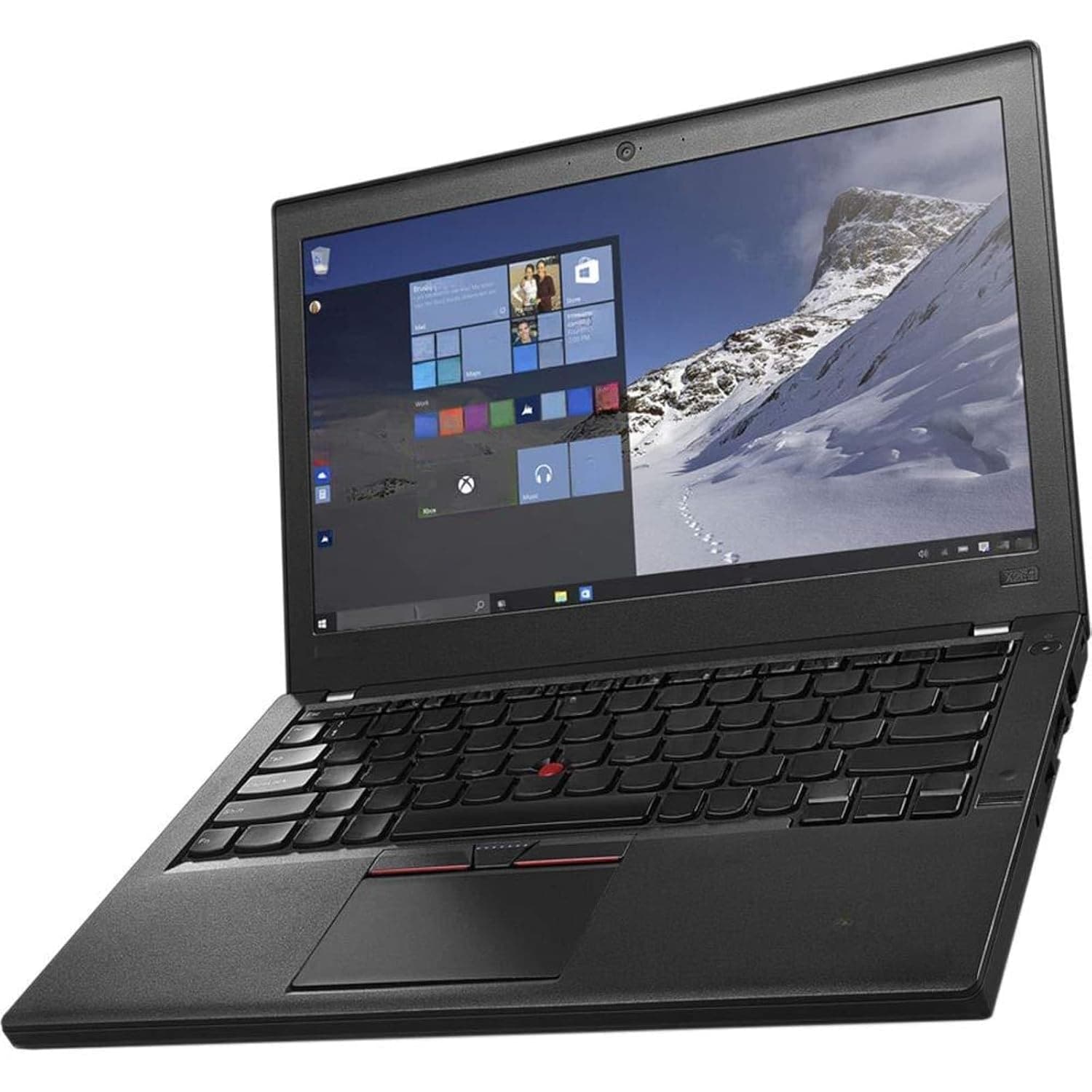 Lenovo ThinkPad X260 Laptop | 12.5" 1366x768 HD | Core i7-6600U - 256GB SSD Hard Drive - 8GB RAM | 2 cores @ 3.4 GHz Win 11 Pro Black (Renewed)