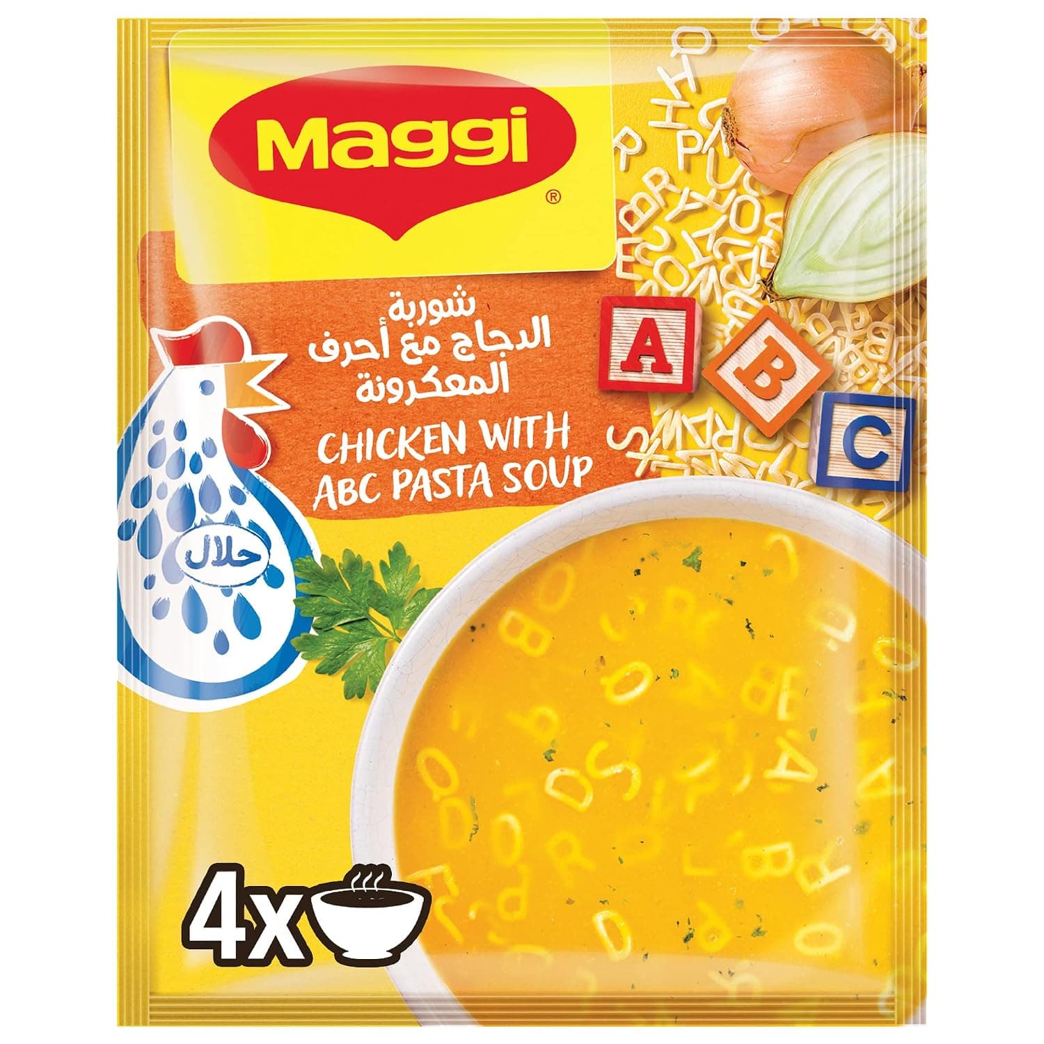Maggi Abc Pasta Soup Sachet, 66G, 66.0 gram