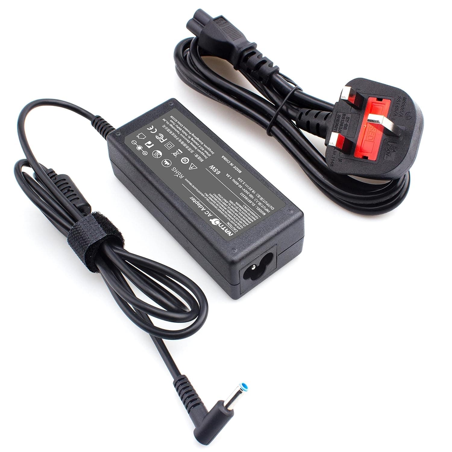 65W 45W Laptop Charger for HP pavilion 11 13 14 15 17 Stream 11 13 14 Spectre X360;HP Chromebook 11 14 Ac Adapter via blue tip 719309-003 721092-001 741727 740015-001 شاحن لابتوب hp