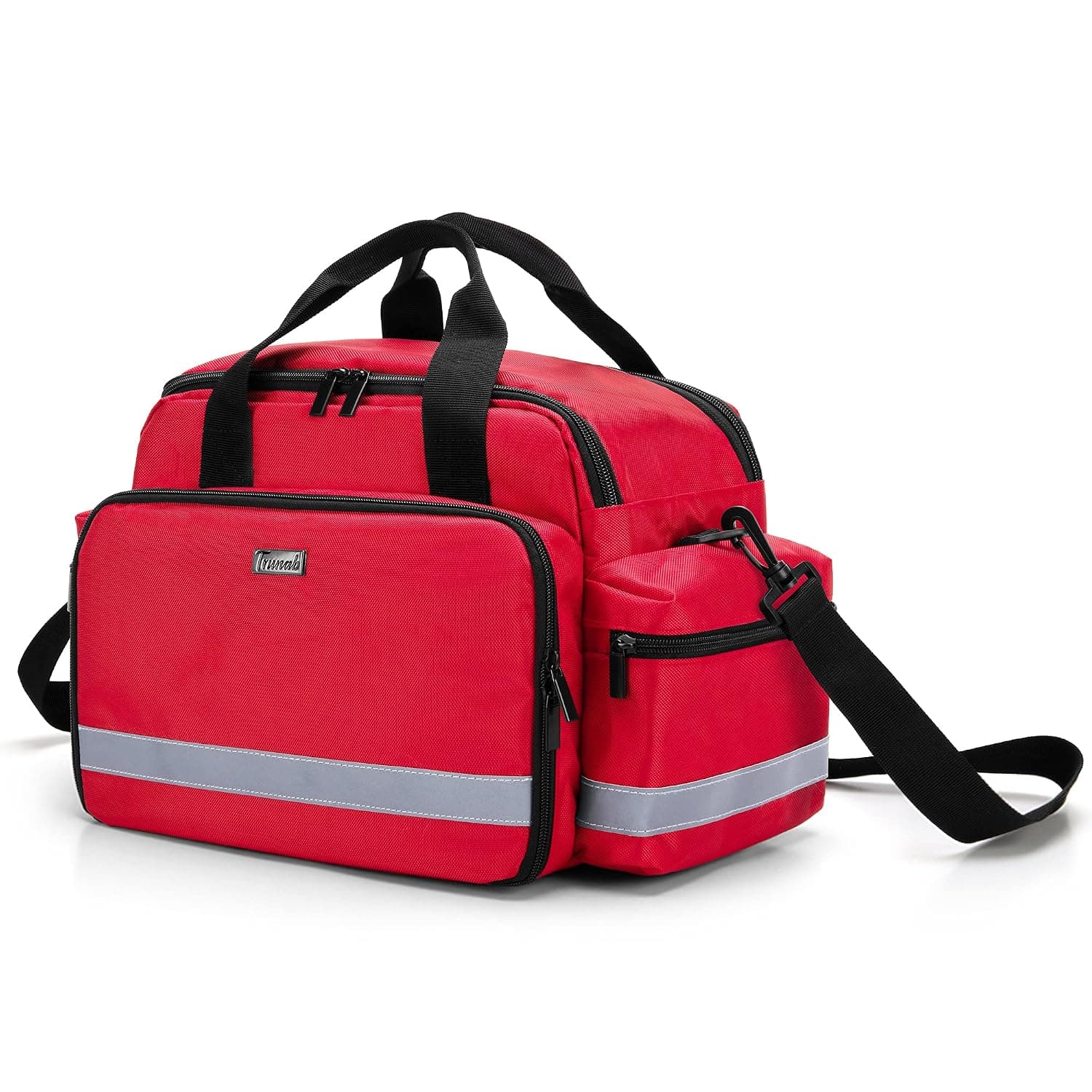 Trunab Medical Supplies Bag, Nurse Bag with Handle and Shoulder Strap for Home Health Care, Hospice Visit, Travel or Emergency Event