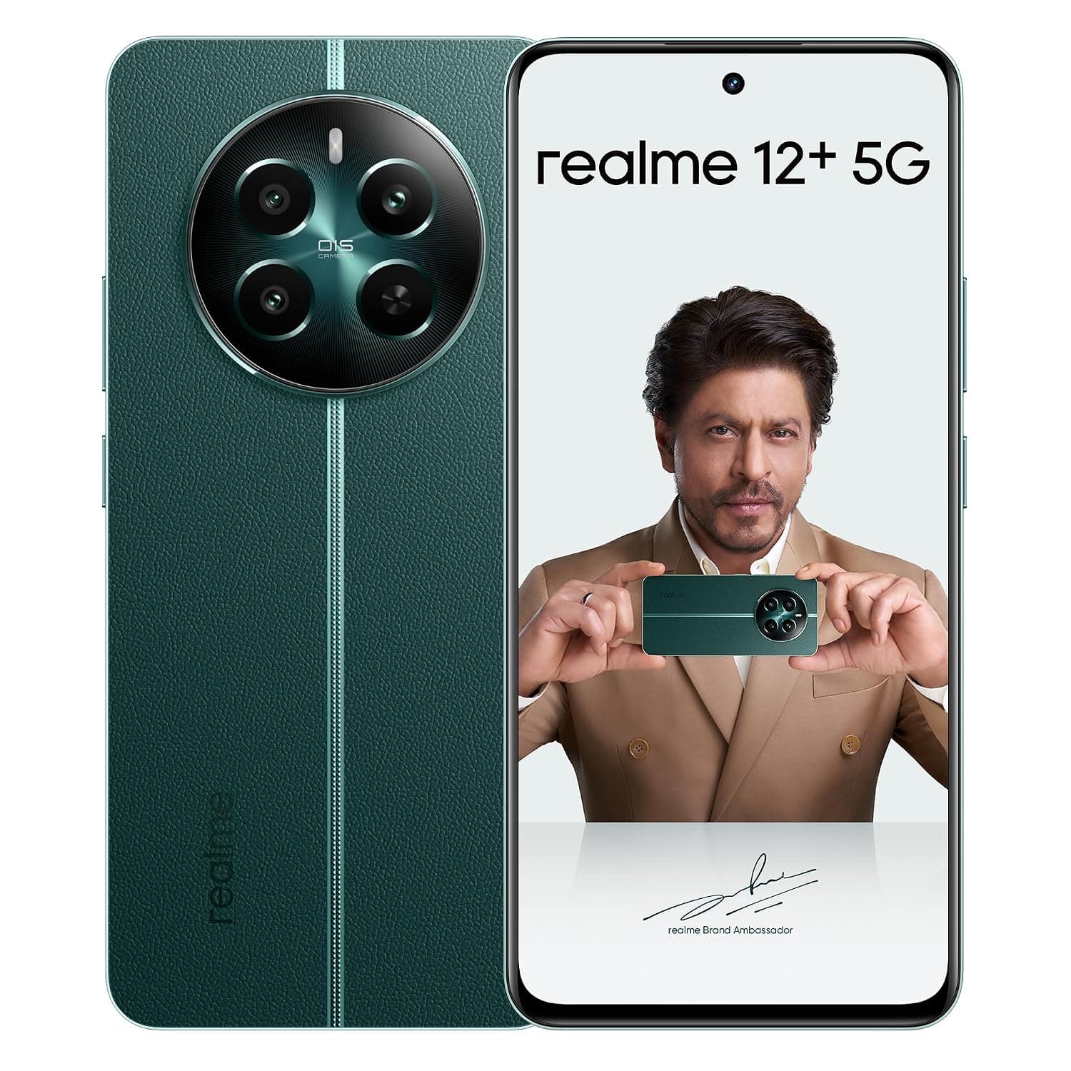 Realme 12+ 5G Dual-Sim 256GB + 8GB RAM (Pioneer Green)