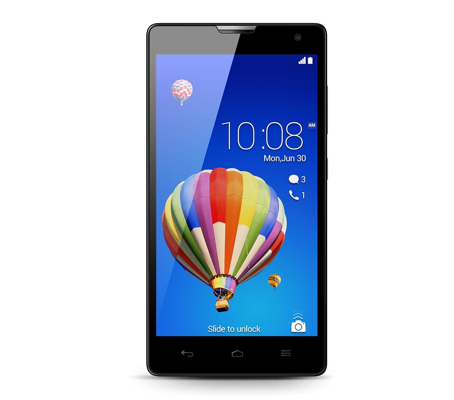 Honor 3C Dual-Sim 8GB ROM + 2GB RAM (GSM only | No CDMA) Factory Unlocked 3G SmartPhone (Black) - International Version