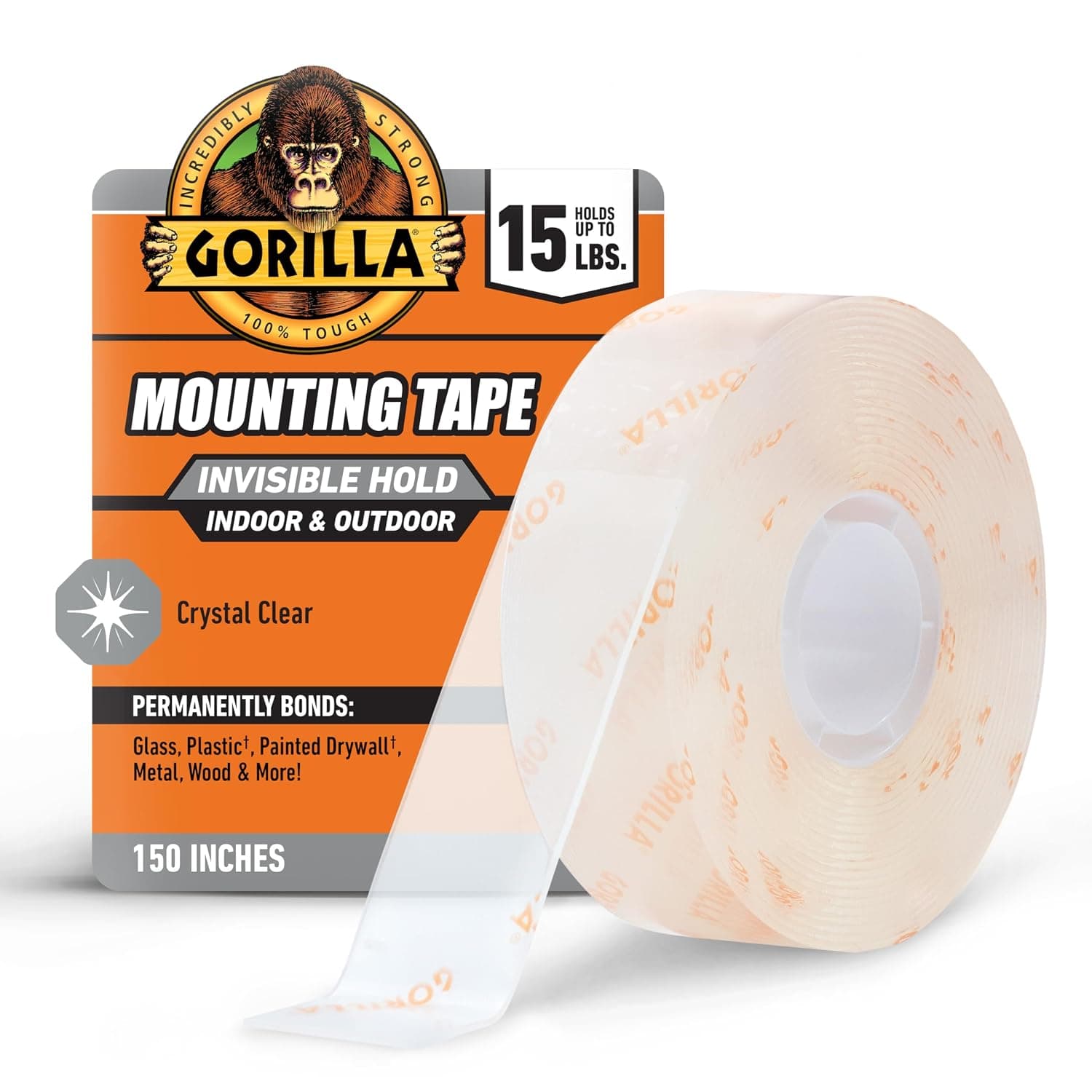 TAPE MOUNTING CLEAR 1"X150"