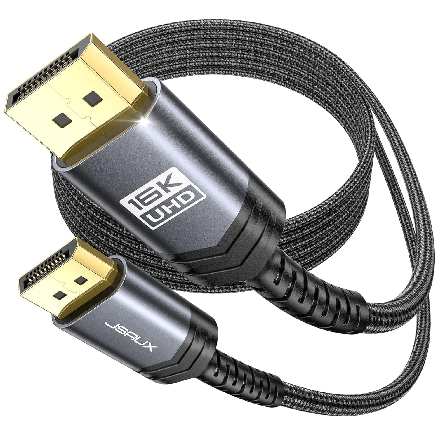 كابل من جي سوكس بطول 3.05 متر نوع ديسبلاي بورت متوافق مع اللابتوب