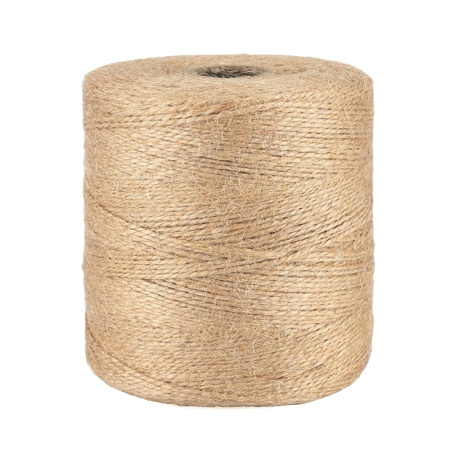 500 Meters Thin Jute Twine Garden String for Decoration Gift Wrapping Crafts Gardening