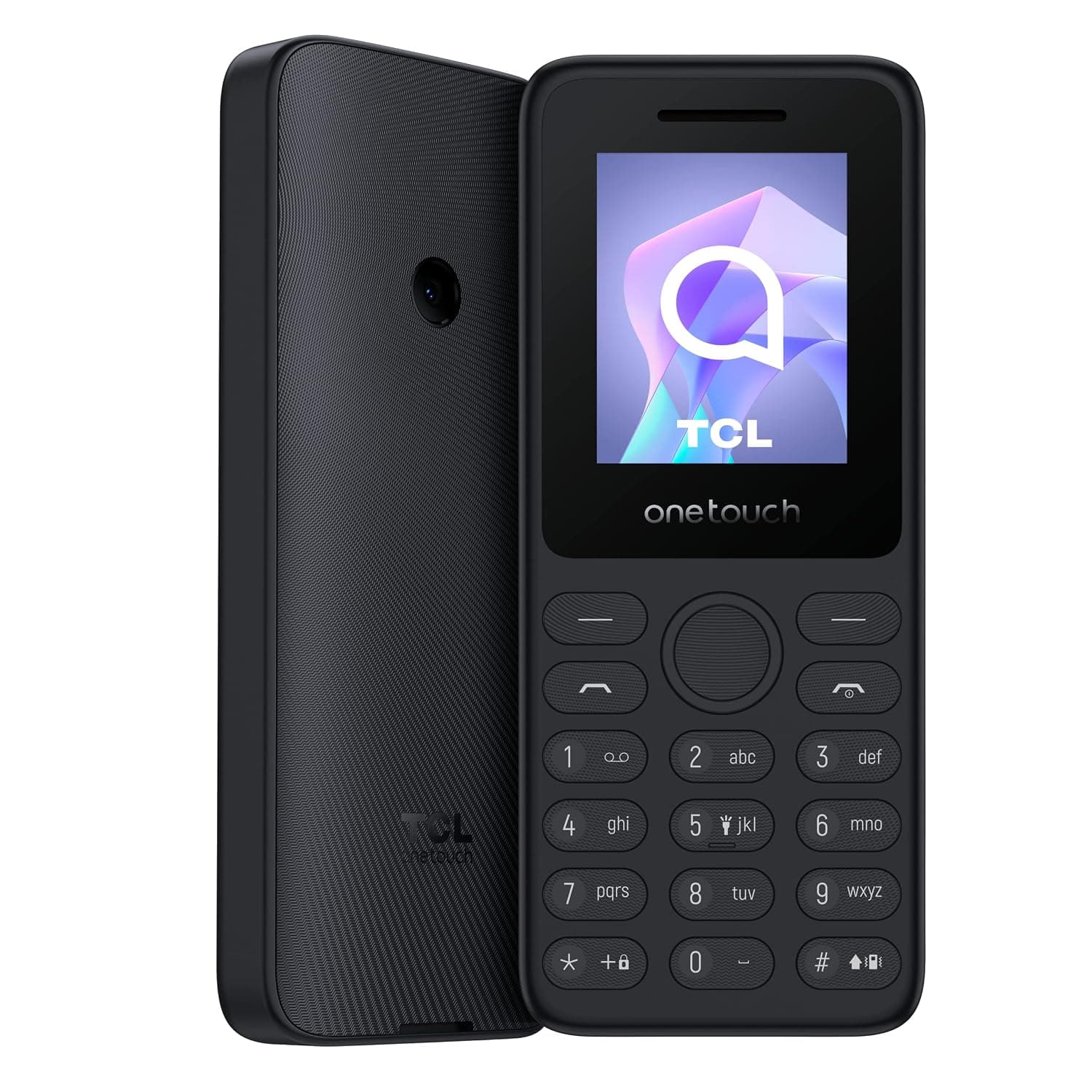 TCL Onetouch 4021 Dual-SIM 4MB (GSM Only | No CDMA) Factory Unlocked 2G Cellphone (Dark Night Grey) - International Version