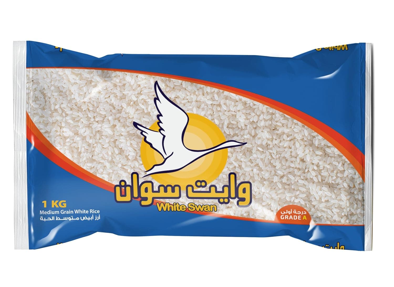 White Swan Calose Rice, 1Kg - Pack of 1
