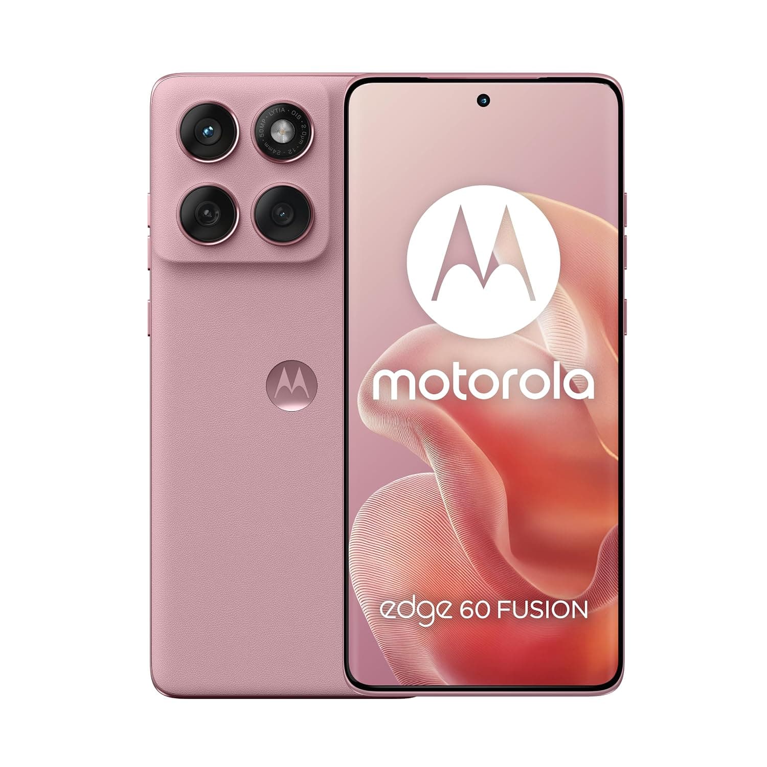 MOTOROLA Edge 60 Fusion 5G, 12+12GB RAM Boost, 256 GB ROM, AI powered Sony Lytia camera, IP69, MTK Dimensity 7300, 6.7" pOLED Quad Curve Display 120Hz, PANTONE Zephyr.