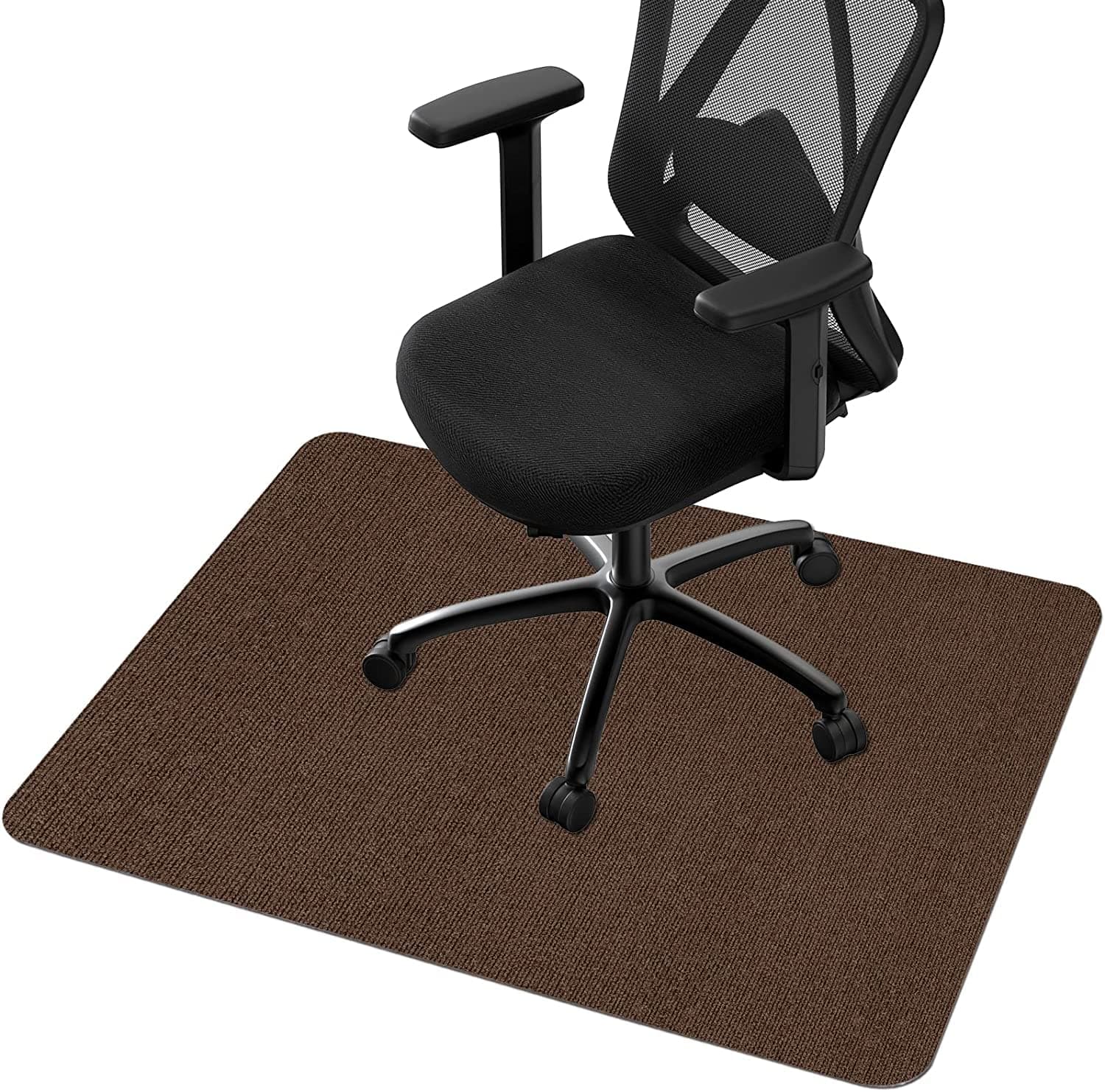 THMINS Office Chair Mat 140x90 cm for Hardwood & Tile Floor, Under Desk Mat for Rolling Chair, Computer Chair Mat for Gaming, Large Anti-Slip Floor Protector Rug