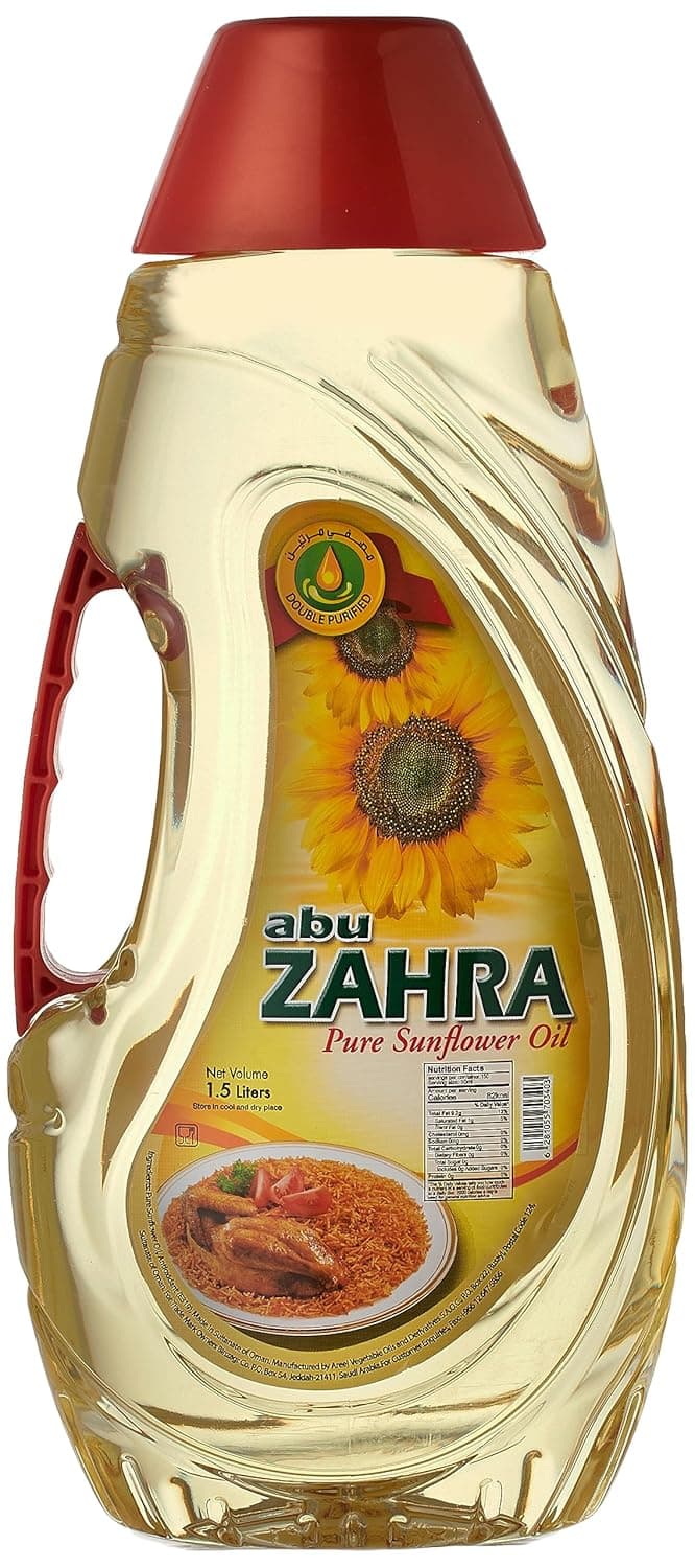 زيت دوار الشمس من ابو زهرة، 1.5 لتر