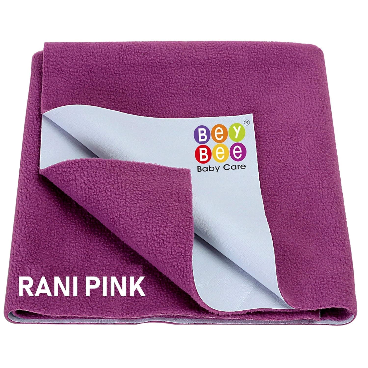beybee Waterproof Double Bed Protector Baby Care Sheet - X-Large (Rani Pink)