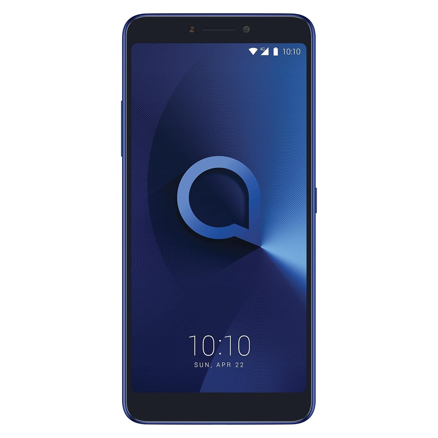 Alcatel 3V Dual-SIM 16GB ROM + 2GB RAM (GSM Only | No CDMA) Factory Unlocked 4G/LTE Smartphone (Blue) - International Version