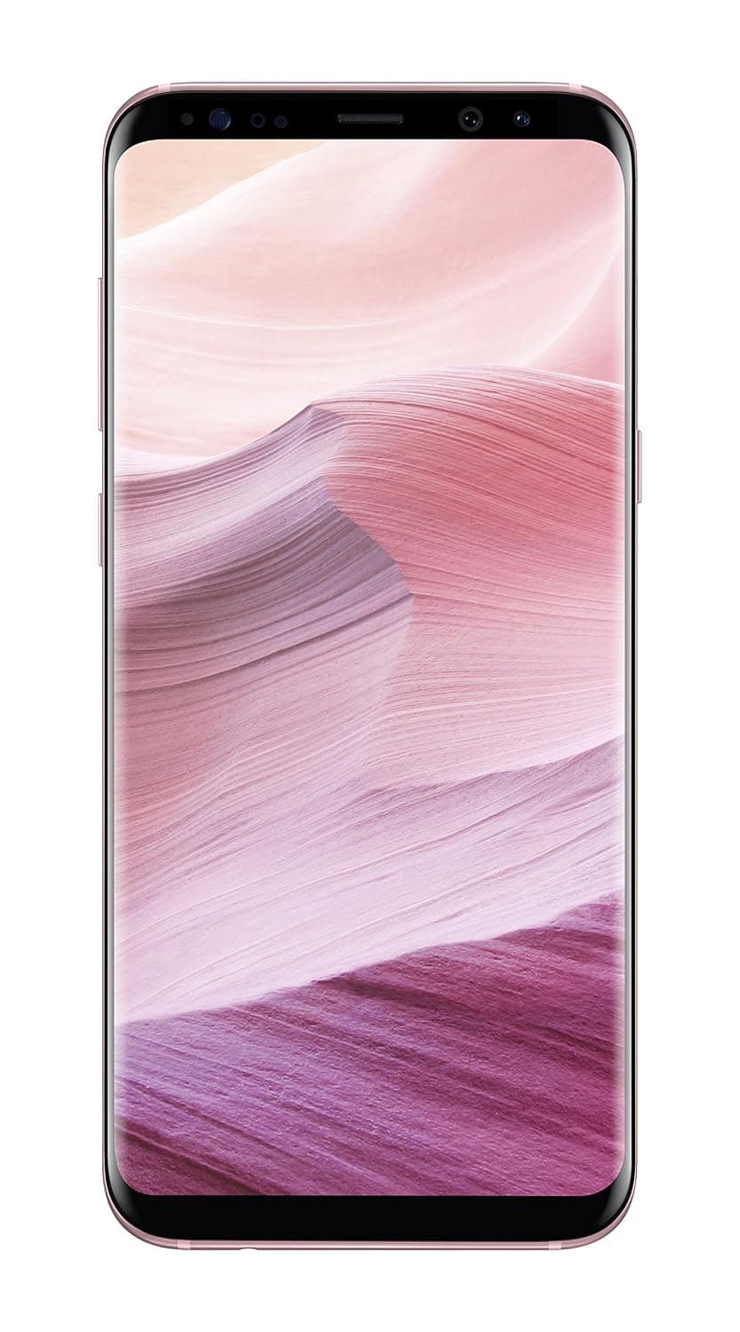 SAMSUNG Sm G955F 64Gb Single Sim 4G Lte International Version Galaxy S8 Plus - Rose Pink