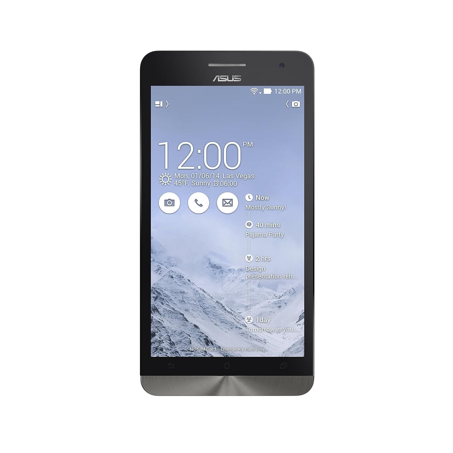 ASUS ZENFONE 6 A600CG 16GB White Factory Unlocked Single SIM 3G Cell Phone