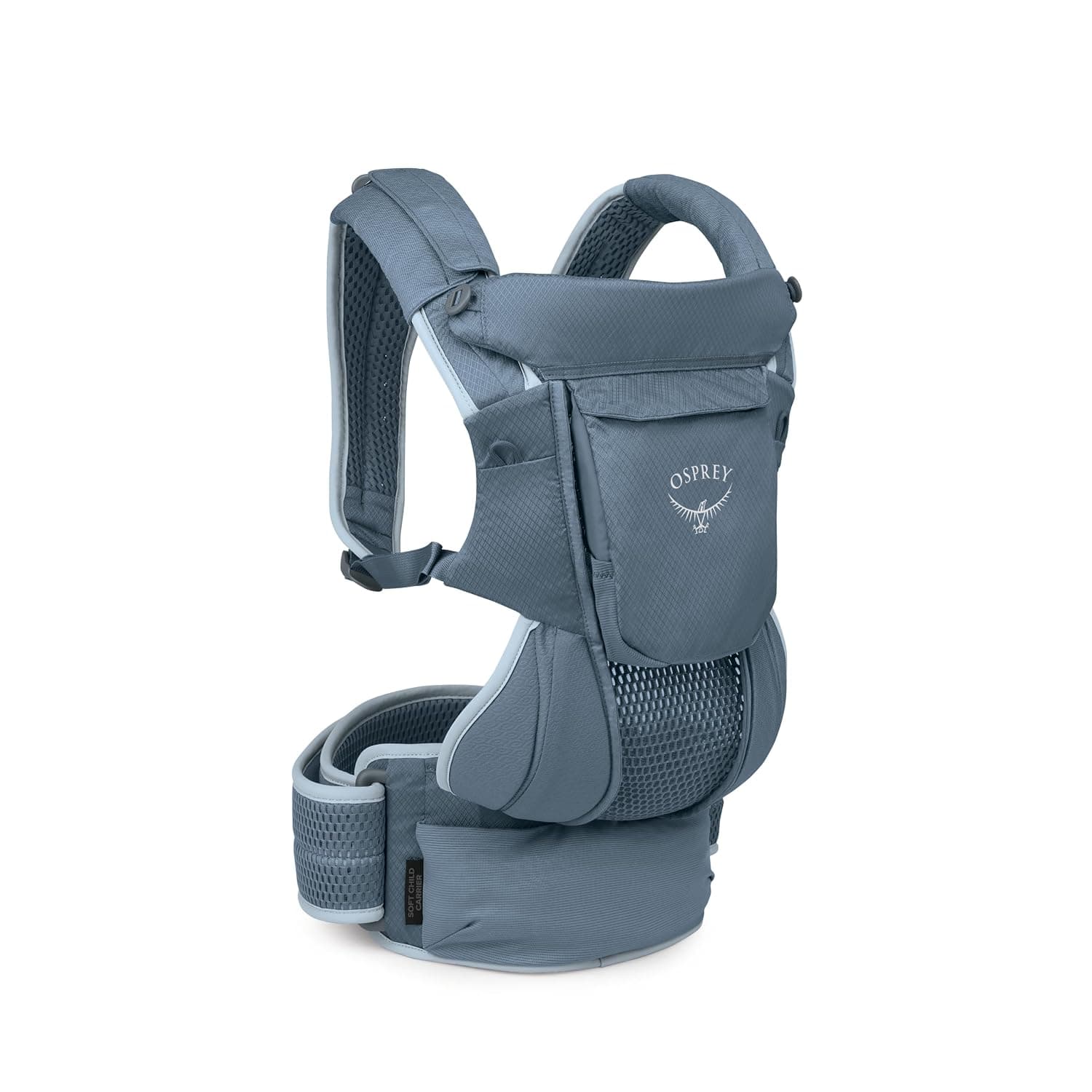 Osprey Poco Soft Convertible Baby Carrier for Newborns - Ergonomic Toddler Sling, Tidal Blue