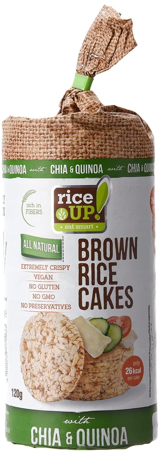 Rice Up Rice Cakes With Chia, Quinoa, 120 G, Pack Of 1