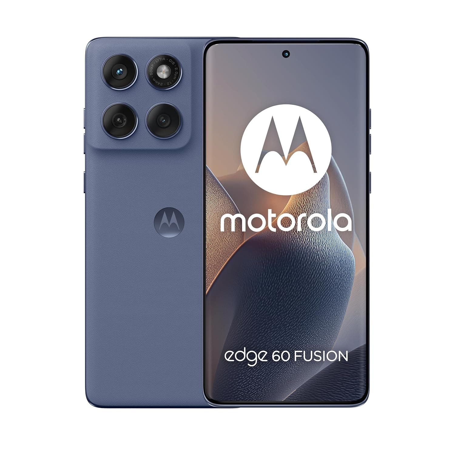 جوال موتورولا ايدج60 فيوجن 5G، رام 12+12GB، روم 256GB، كاميرا سوني ليتيا بذكاء اصطناعي، IP69، ام تي كيه ديمنستي 7300، شاشة منحنية رباعية بوليد 6.7 بوصة 120Hz، 68 واط CHGR+ موتو بود بانتون سليبستريم