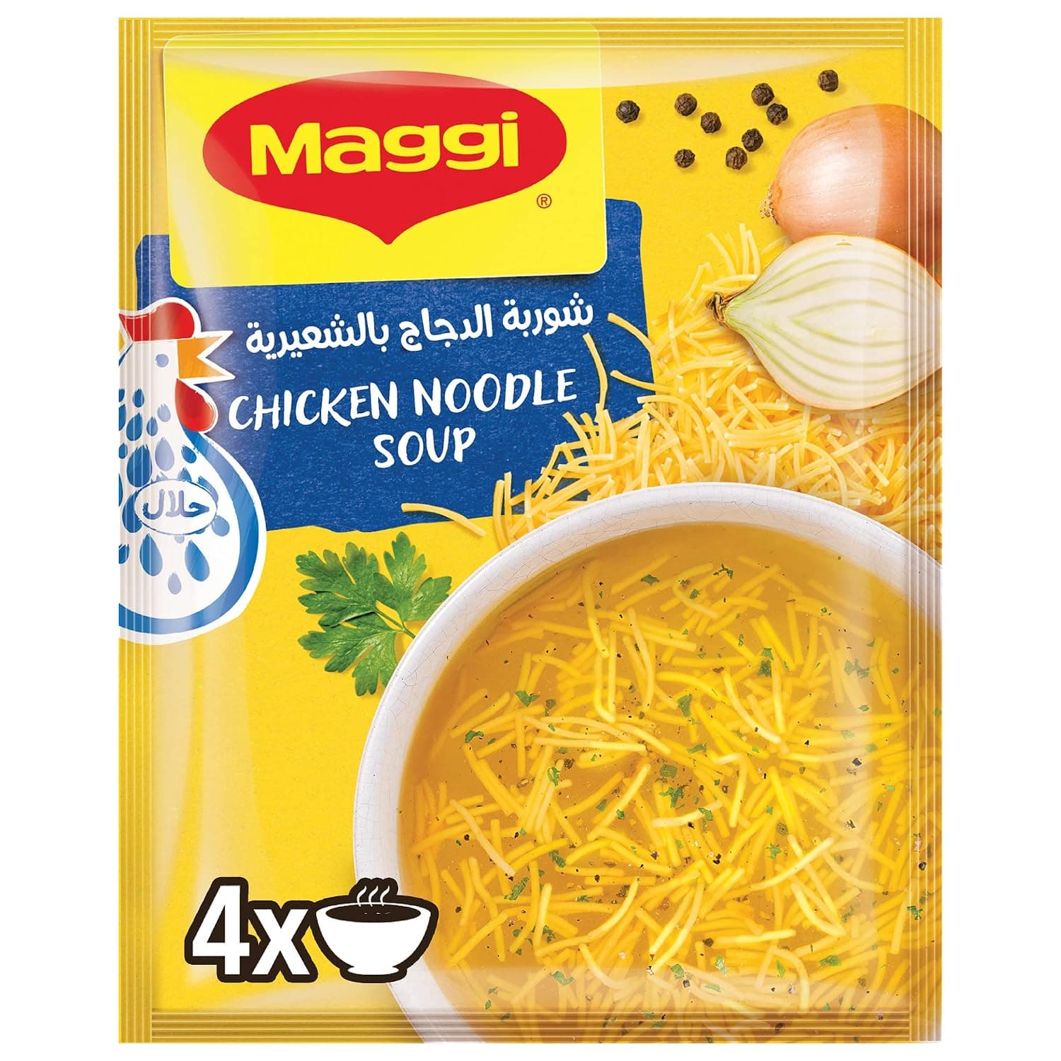 Maggi Chicken Noodle Soup Sachet, 60G, 60.0 gram
