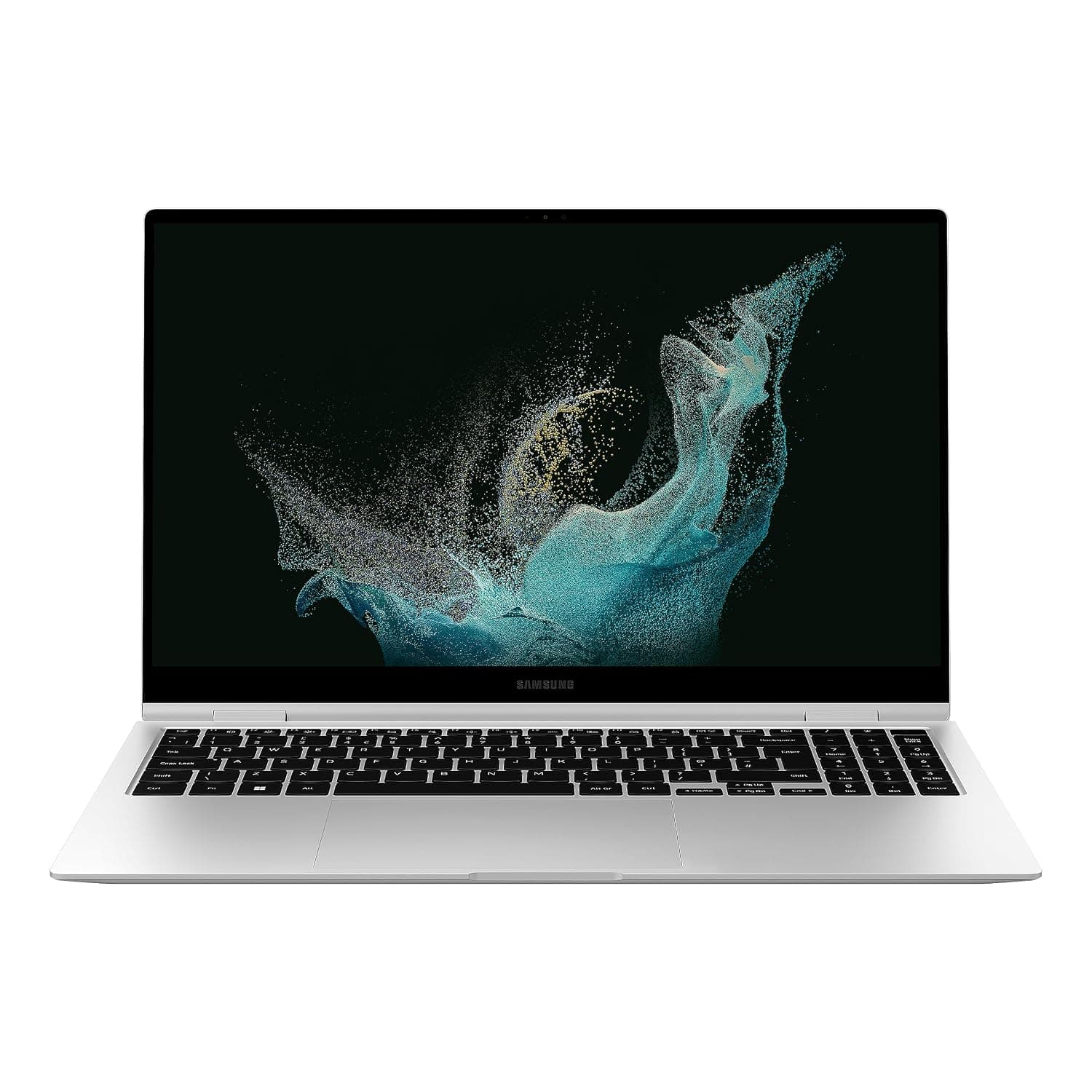 Samsung Galaxy Book2 Pro 360 Laptop 15.6 Inch Intel Evo i5 8 GB RAM 256 GB Storage Silver