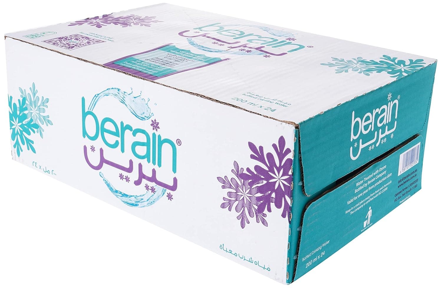 Berain Water Bottle 24×200 ml- Pack of 1