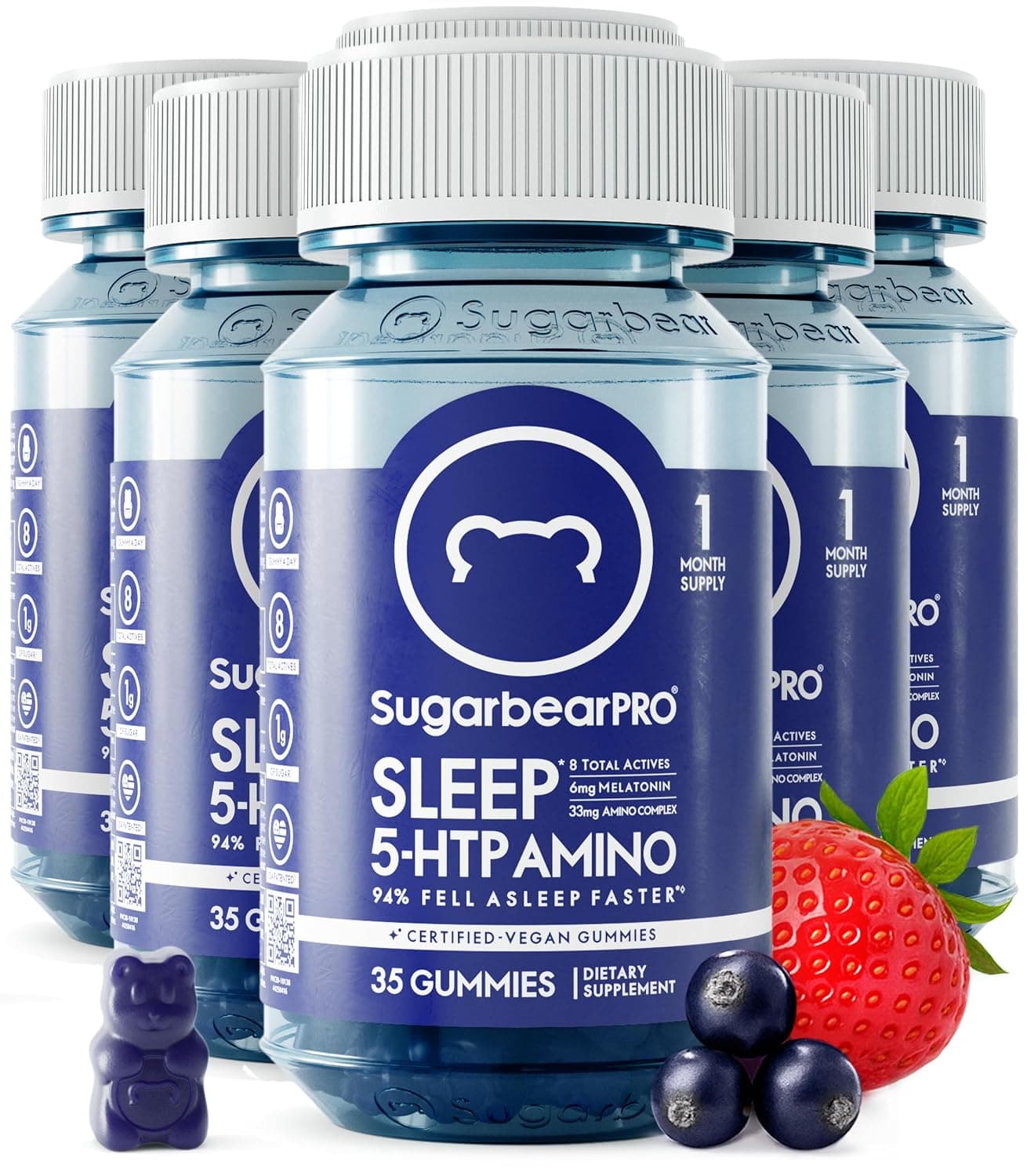 SugarBear Sleep Vitamins (3 Month Supply)