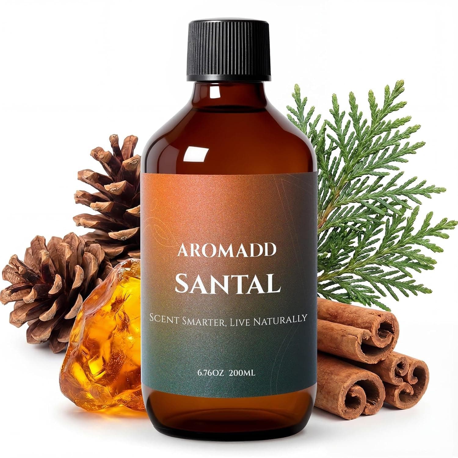 Aromadd Santal Diffuser Oil Inspired by Luxury Hotel Scent, 200 mL
