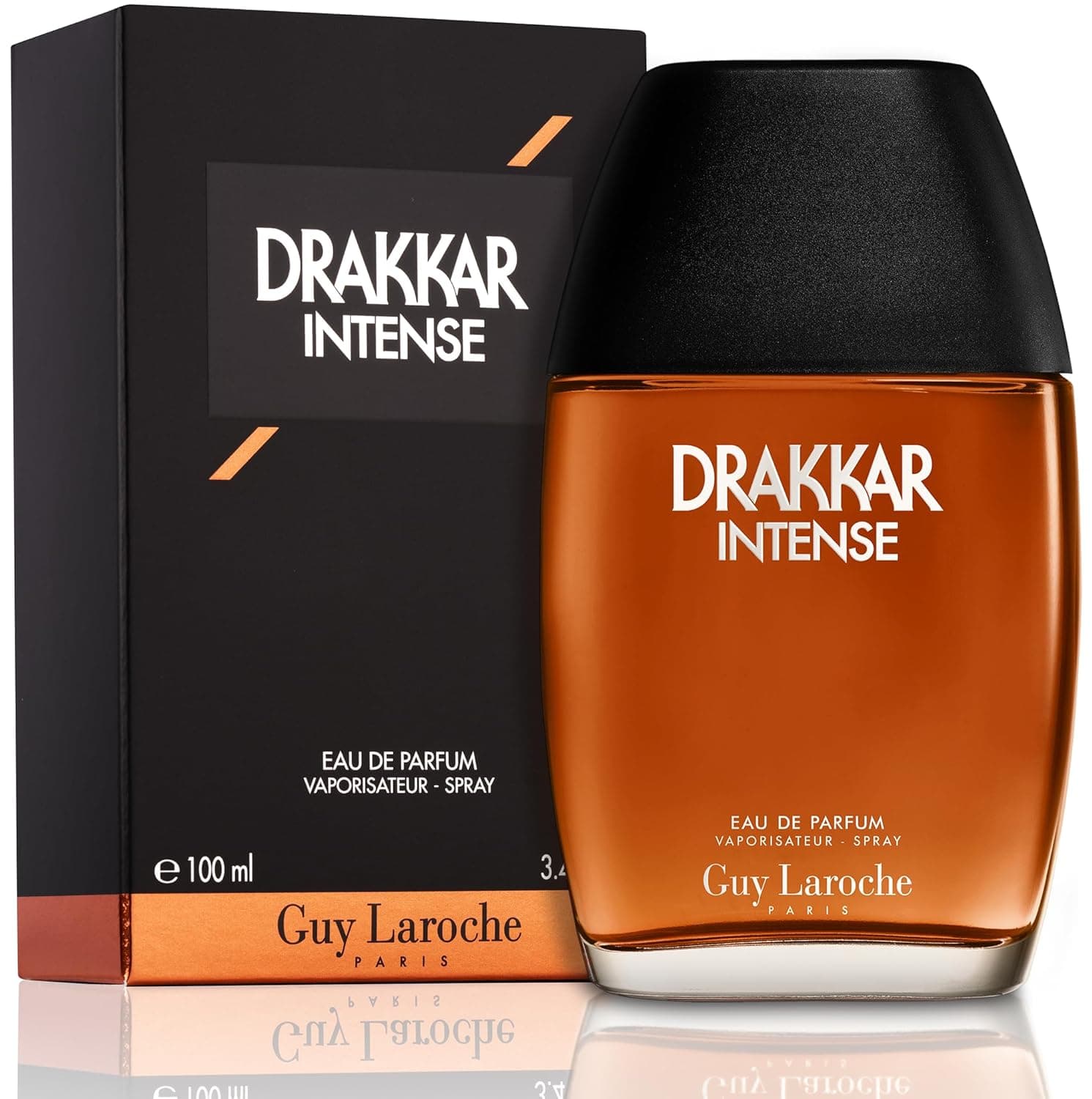 عطر بخاخ مائي دراكار انتنس من جاي لاروش - طويل الامد - مصنوع من الفانيلا، البرغموت، اكليل الجبل، المريمية المتصلبة، زيت الباتشولي- مناسب للرجال، بسعة 3.4 اونصة