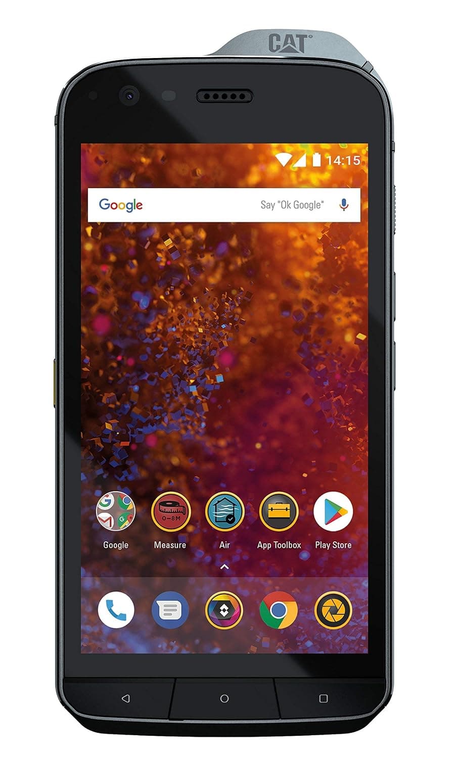 CAT S61 5.2 Inch, 64GB, 4GB RAM, IPS, LCD, IP68, Android 8.0 Smartphone - Black