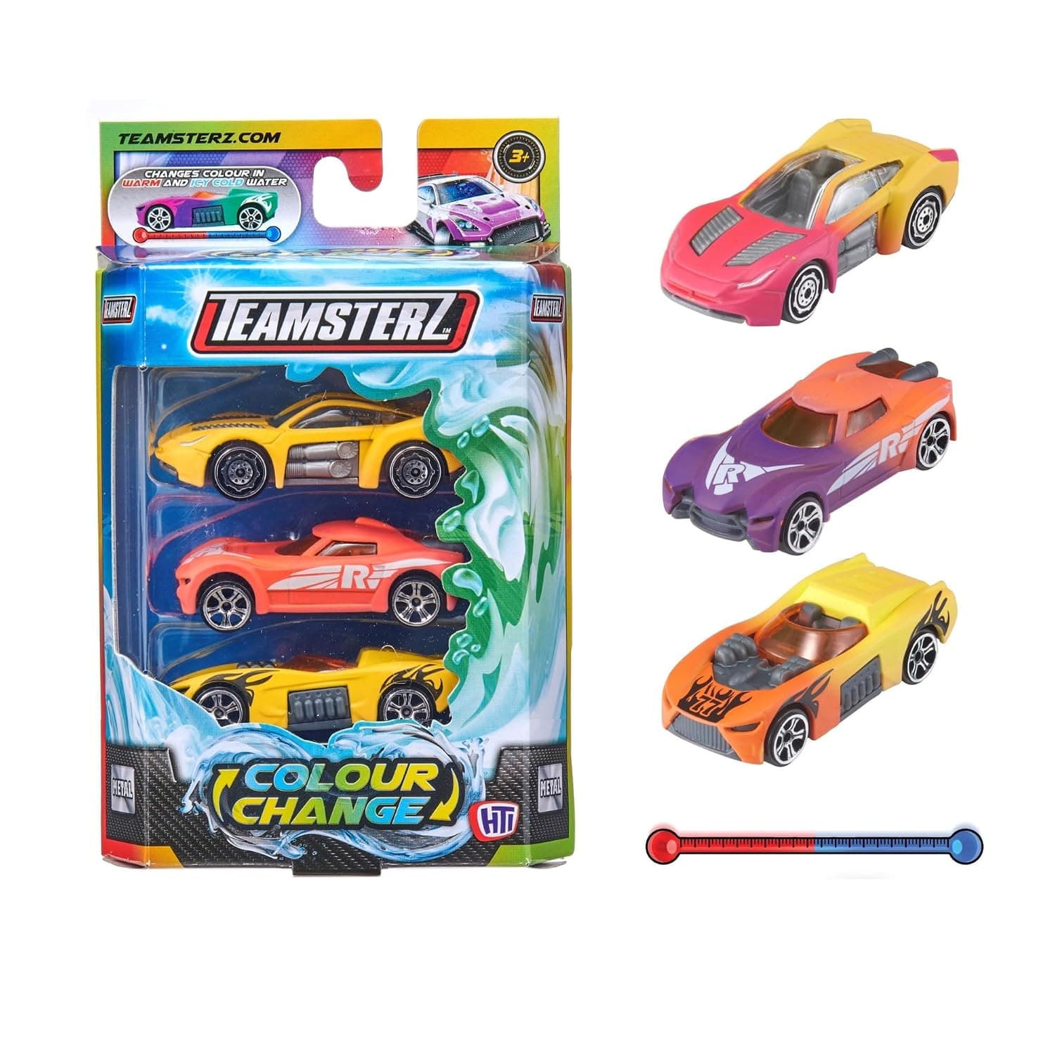 Teamsterz SM Color Change Vehicles 3-Pack