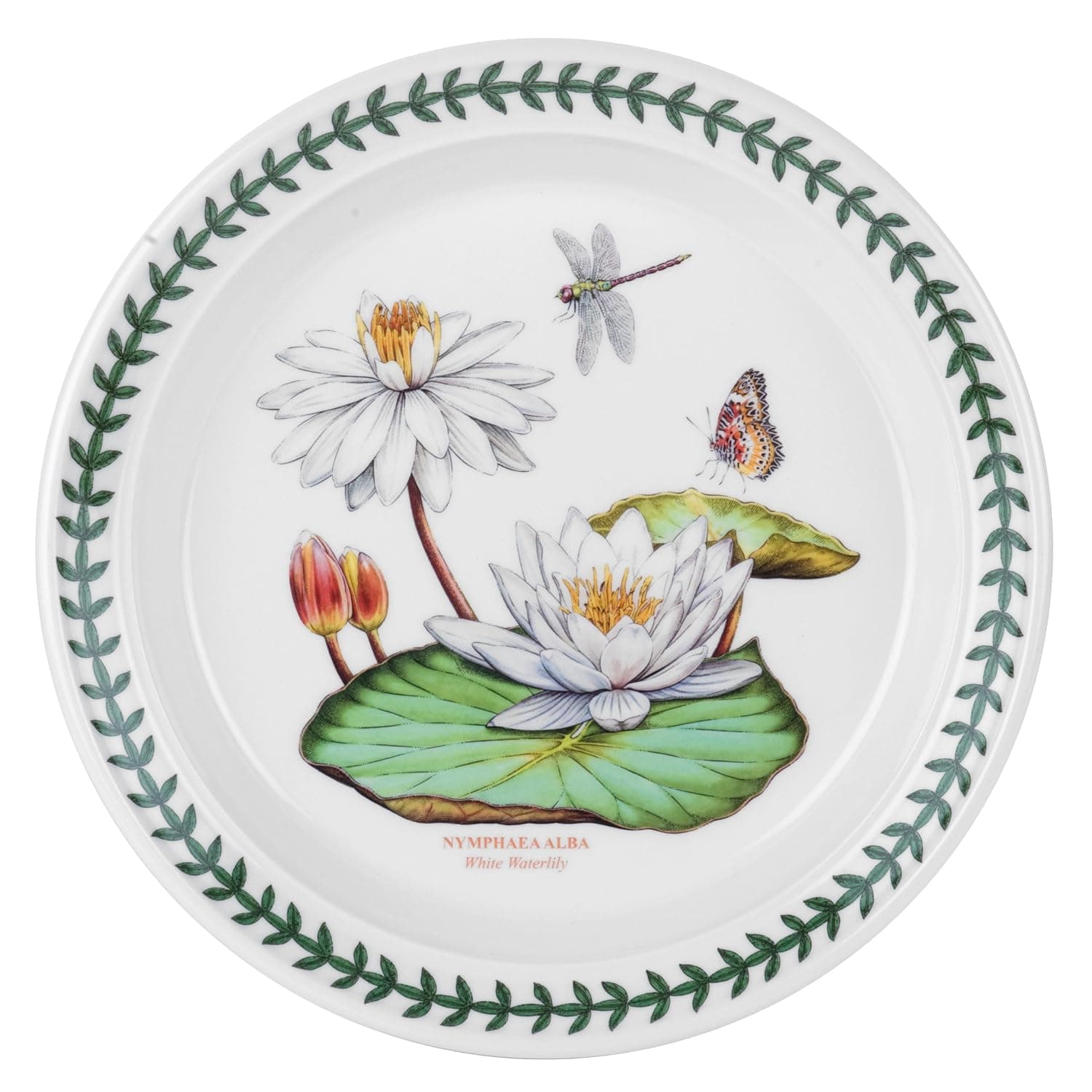Portmeirion Exotic Botanic Garden 8.5" Salad Plate | Set of 6 | Assorted Floral Motifs | Fine Earthenware | Dishwasher, Microwave, Freezer, and Oven Safe | Made in England