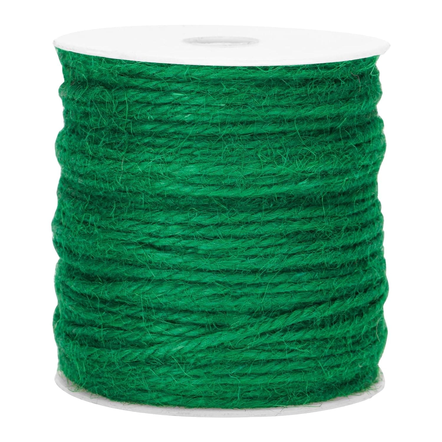 KINGLAKE Garden Twine 3mm Thick Green Jute Twine String 328 Feet Tomato Twine Heavy Duty Twine String for Gardening, Climbing Plants, Crafts, Gift Wrapping, Decoration