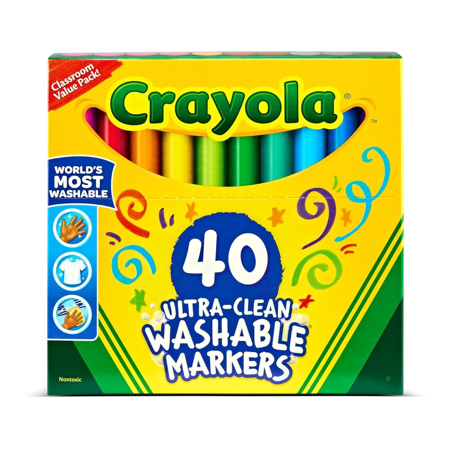 40 ct. Ultra-Clean Washable Assorted, Broad Line