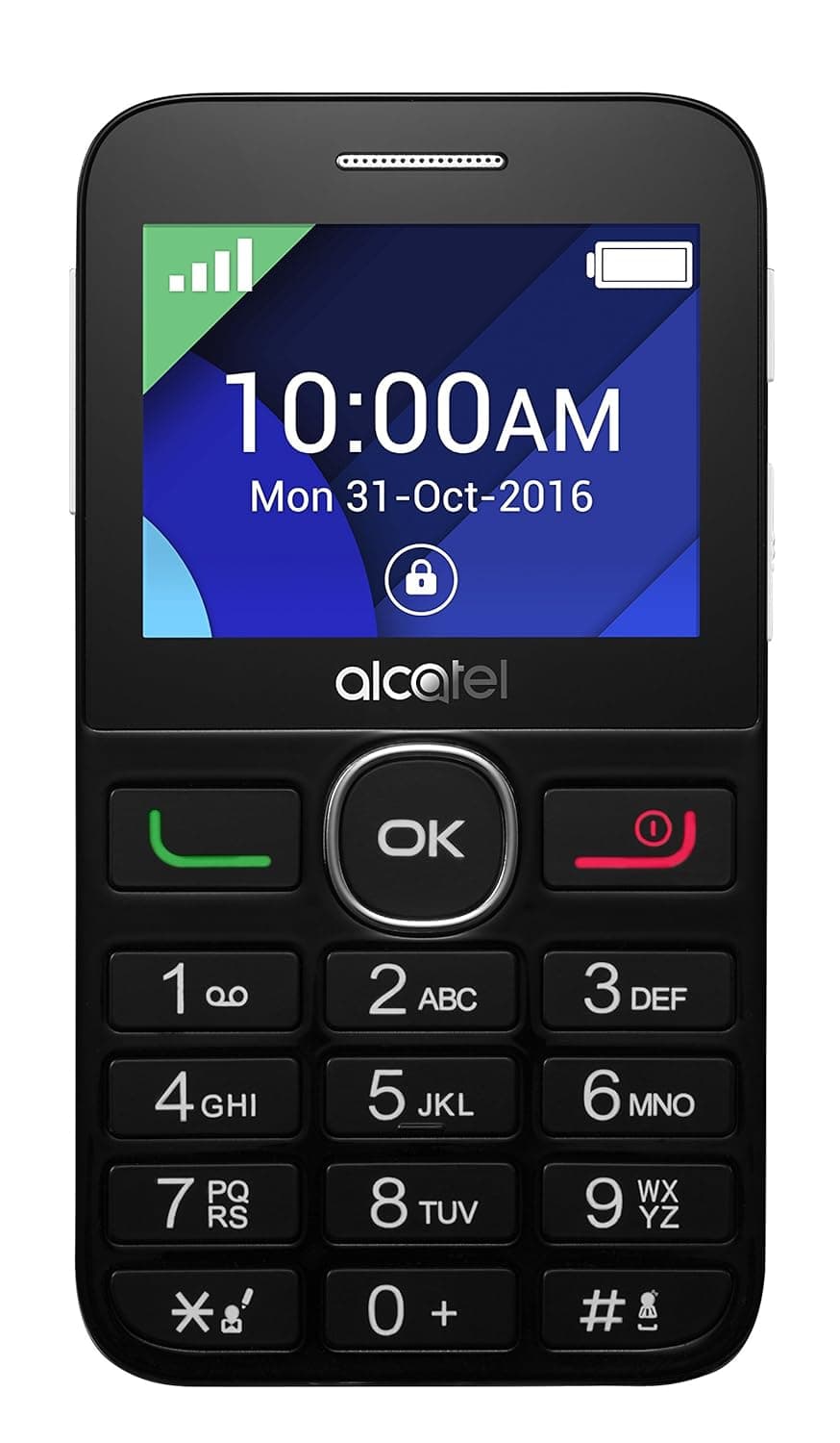 Alcatel 2008 Dual-SIM 16MB ROM + 8MB RAM (GSM Only | No CDMA) Factory Unlocked 2G Cell-Phone (White) - International Version