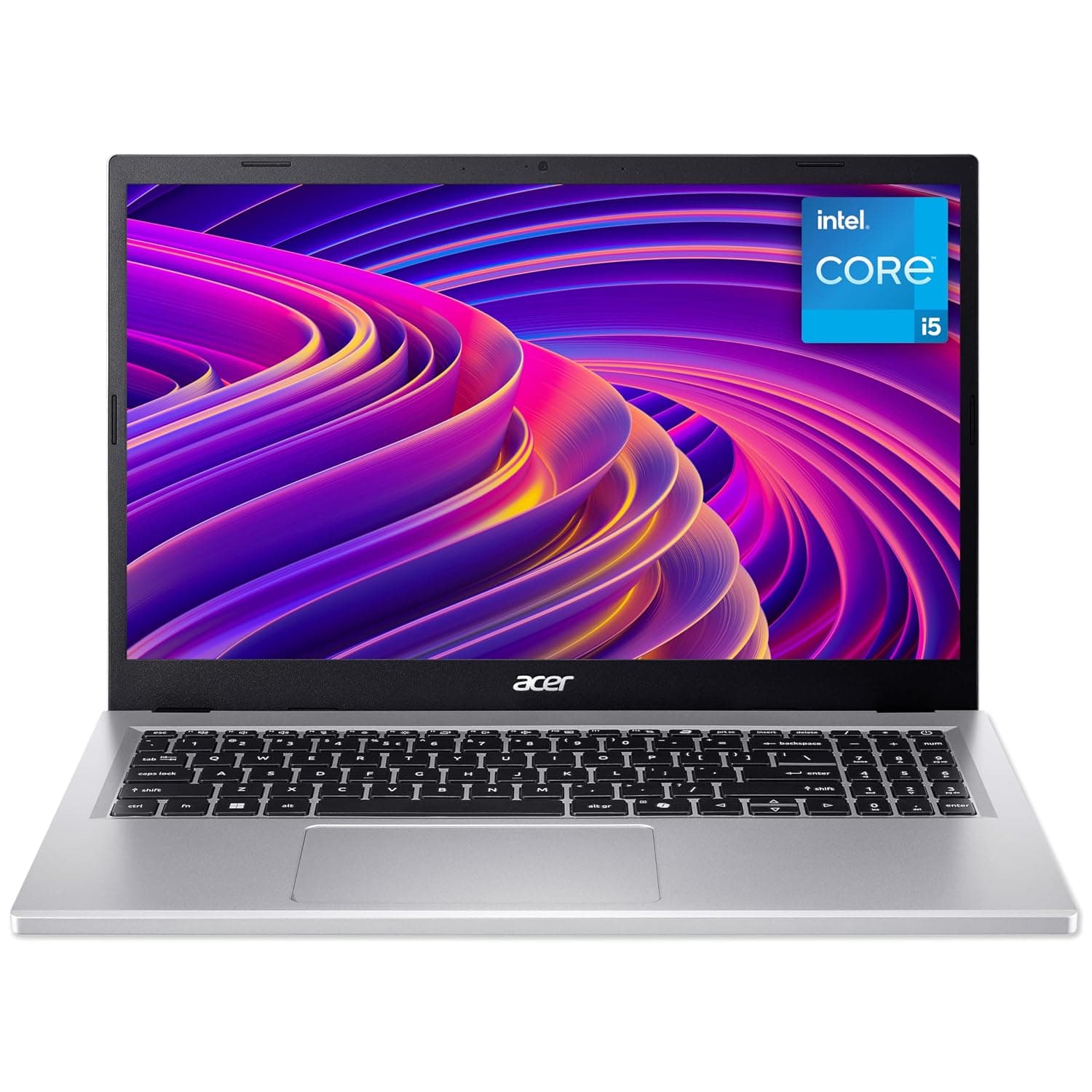 Acer Aspire Go 15 NX.J4GEK.005 laptop Intel? Core? i5 i5-13420H Notebook 39.6 cm [15.6] Full HD 8 GB DDR5-SDRAM 512 GB SSD Wi-Fi 6 [802.11ax] Windows 11 Home Silver (15.6 INCH AspireGo 11 5