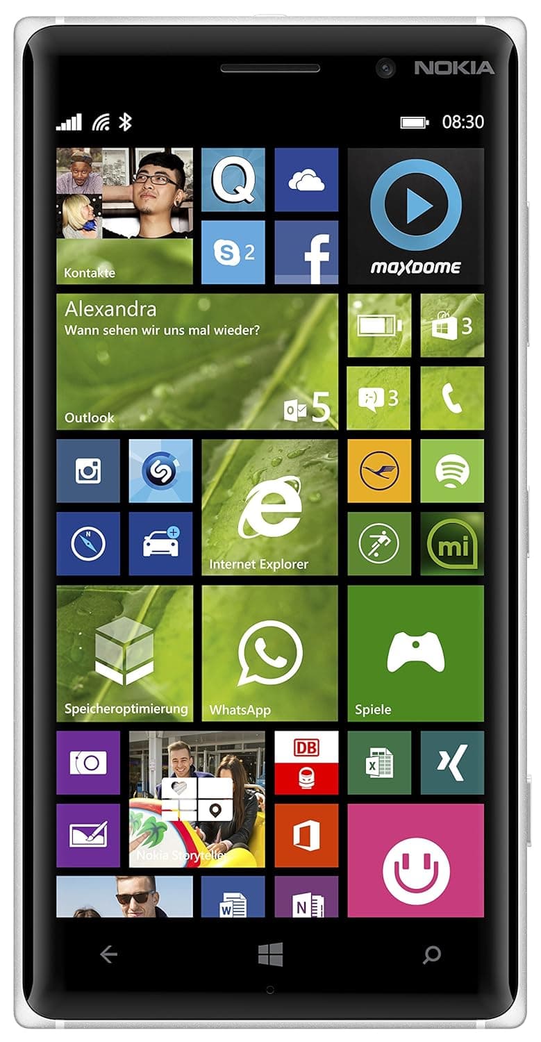 Nokia Lumia 830 Single-SIM 16GB ROM + 1GB RAM (GSM Only | No CDMA) Factory Unlocked 4G/LTE Smartphone (Green Lumia) - International Version
