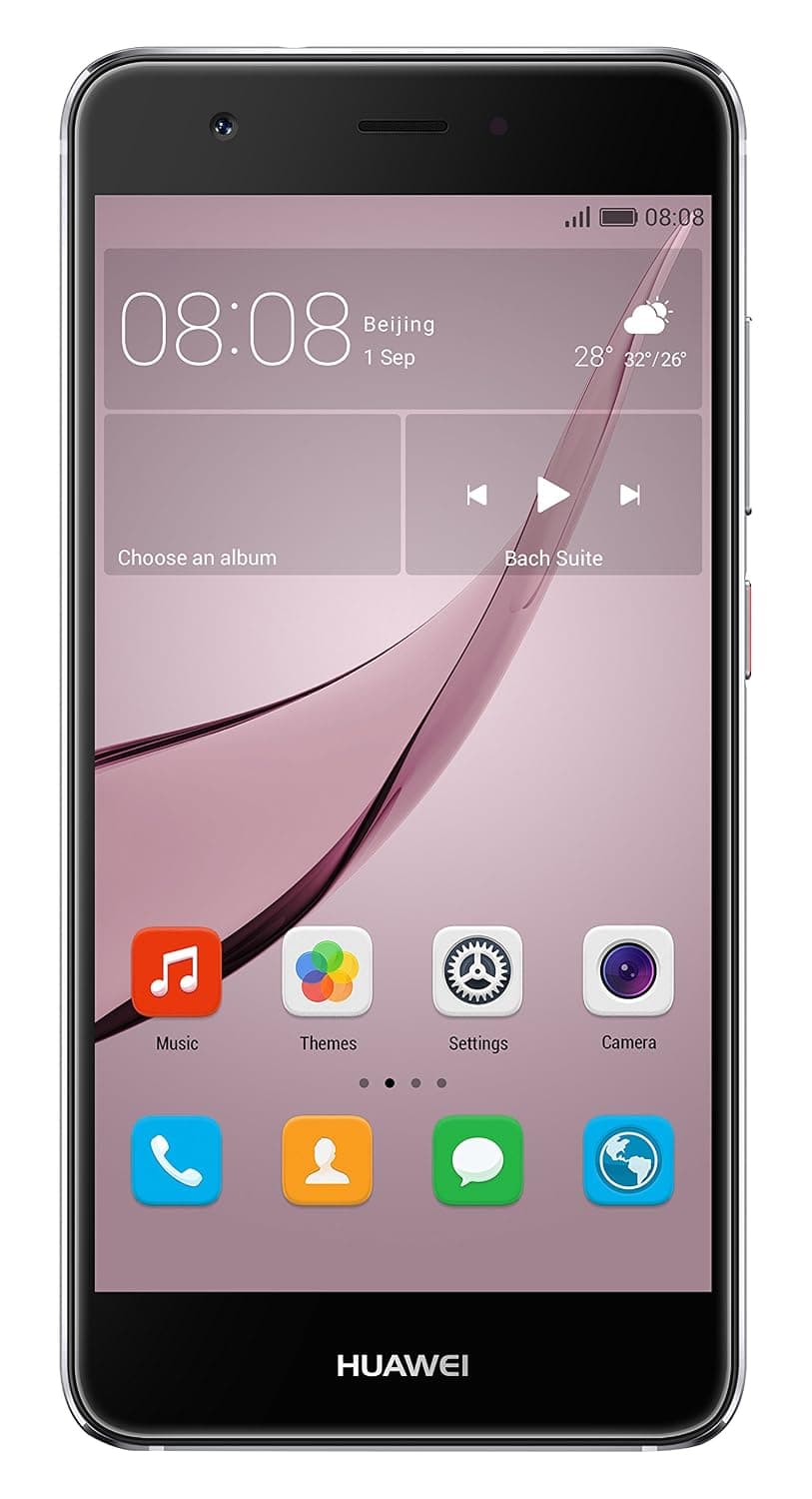 Huawei Nova Dual-SIM 32GB ROM + 3GB RAM (Only GSM | No CDMA) Factory Unlocked 4G/LTE Smartphone (Titanium Grey) - International Version
