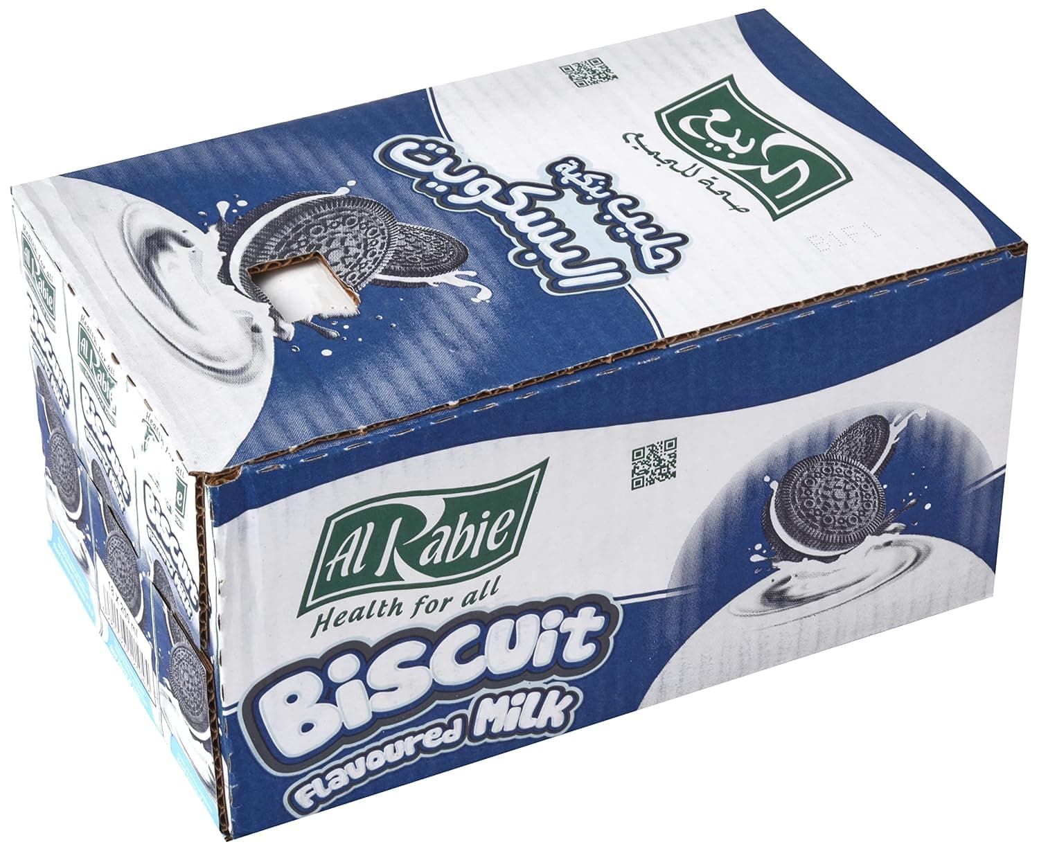 Al Rabie Biscuit Flavored Milk 18X200ml