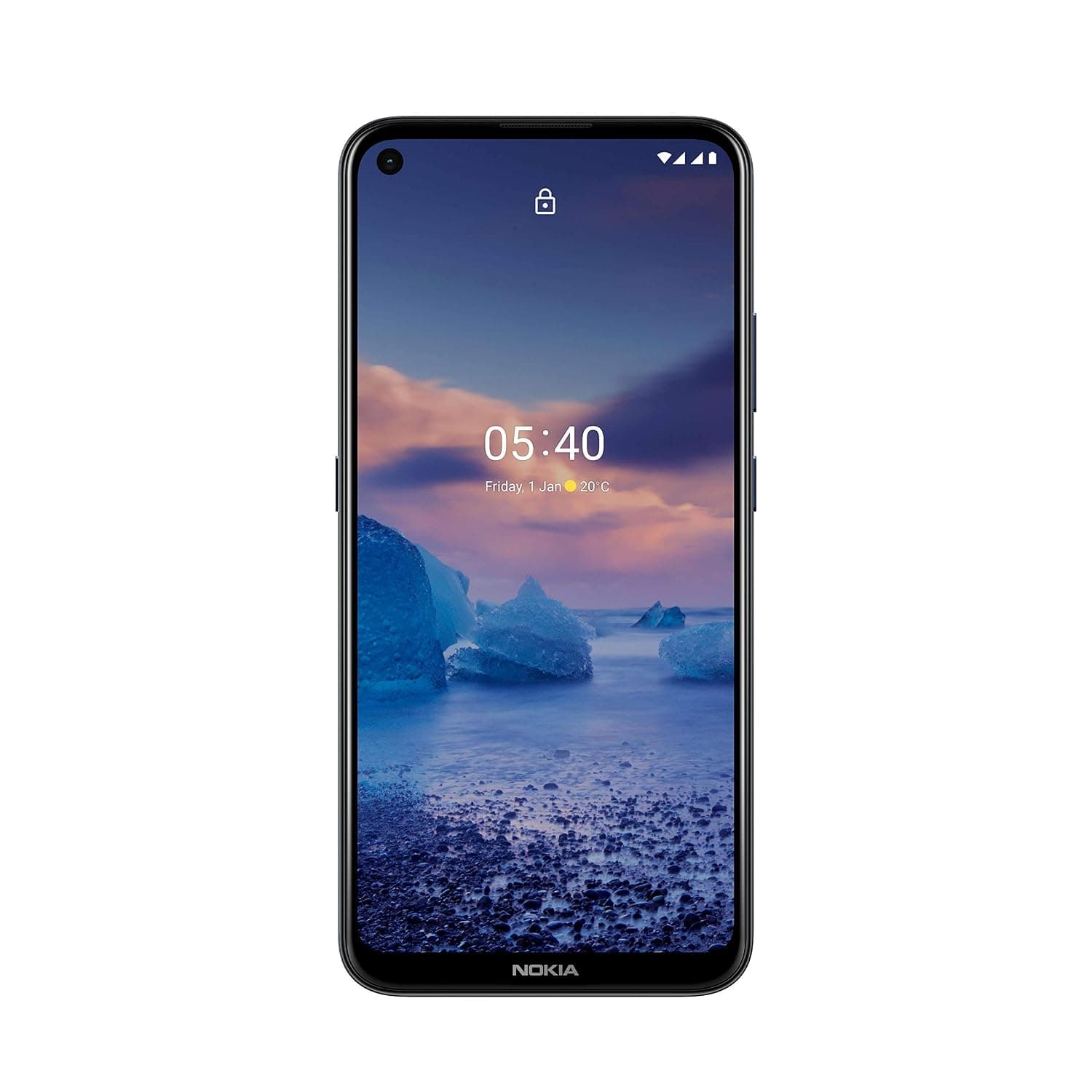Nokia 5.4 4G Dual Sim Smartphone with a 6.39” HD+ screen, 4GB RAM, 128GB ROM, 48MP Quad camera, Qualcomm Snapdragon 662, 2-day battery and Android upgrades - Polar Night