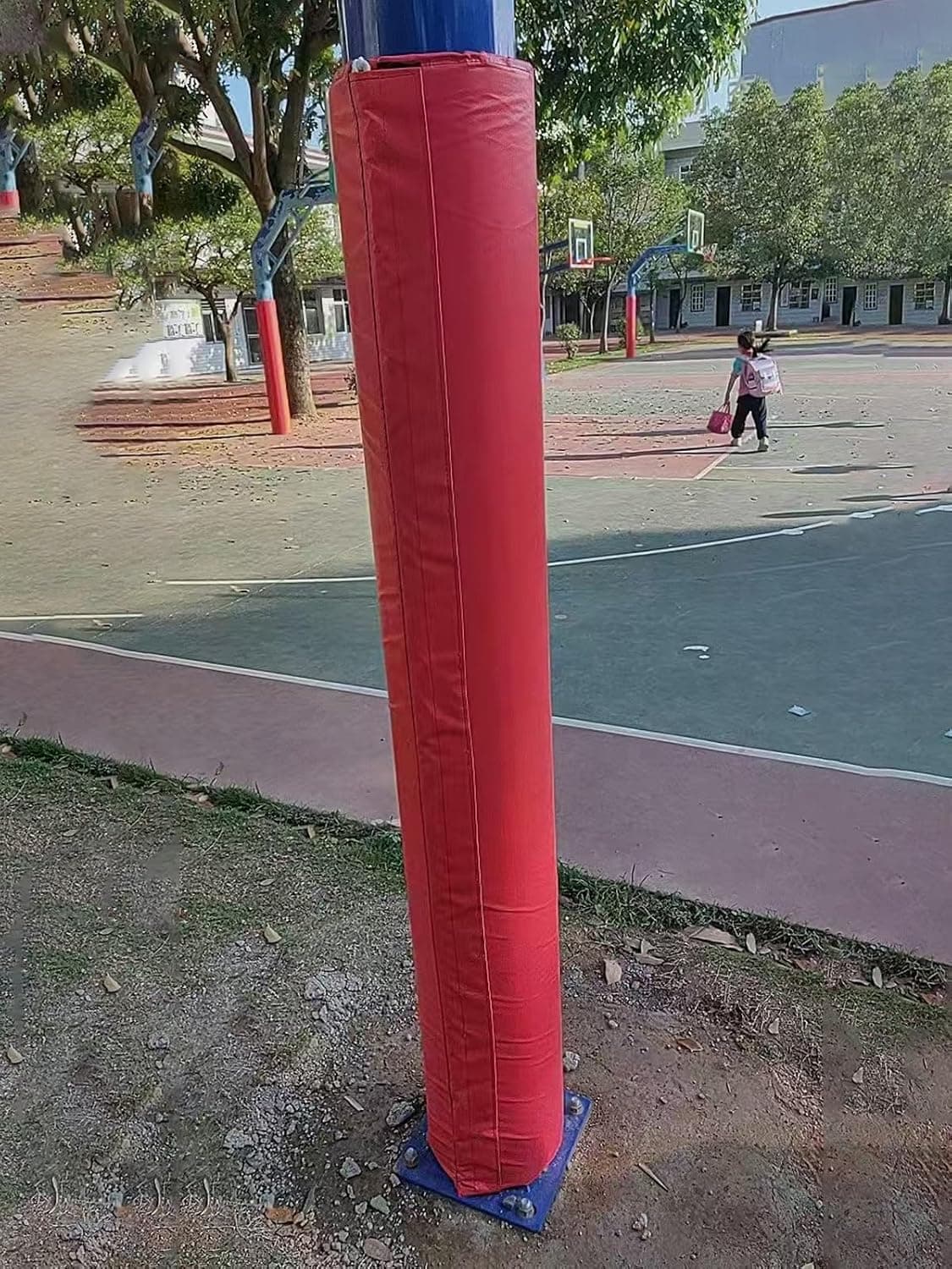 Safety Post Padding: Outdoor Protection for Basements Garages Playgrounds Basketball Courts - Impact-Resistant Cushioning for Child Safety and Injury Prevention