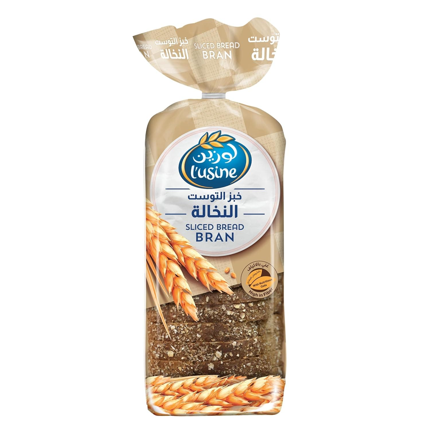 نخالة خبز شرائح من لوسين 615 جرام