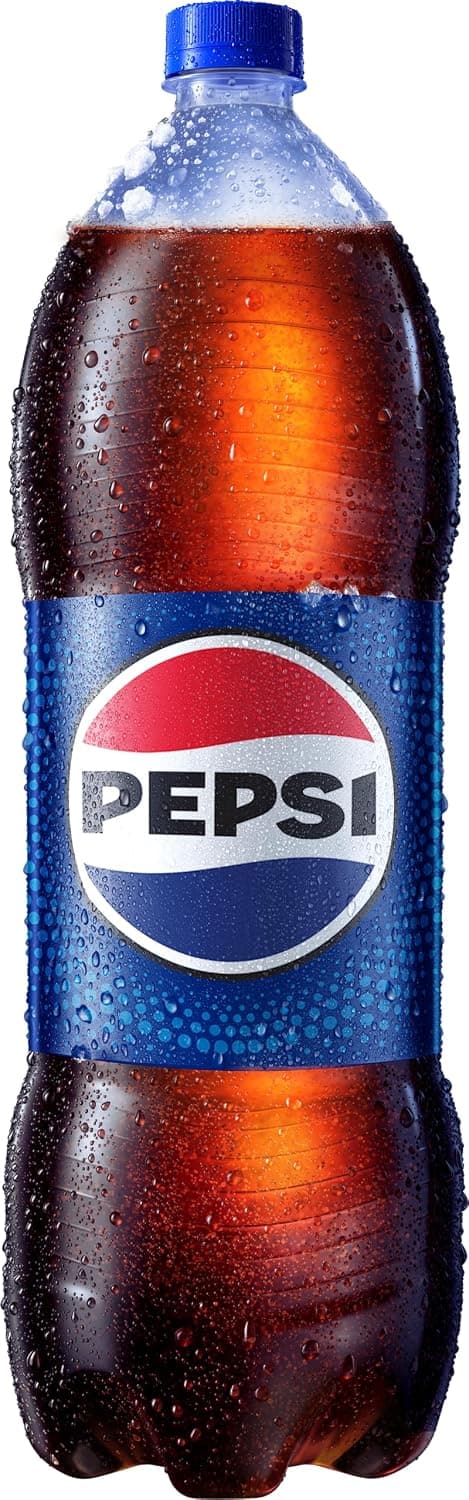 Pepsi Cola Mid Cal Soft Drink, 2 Ltr